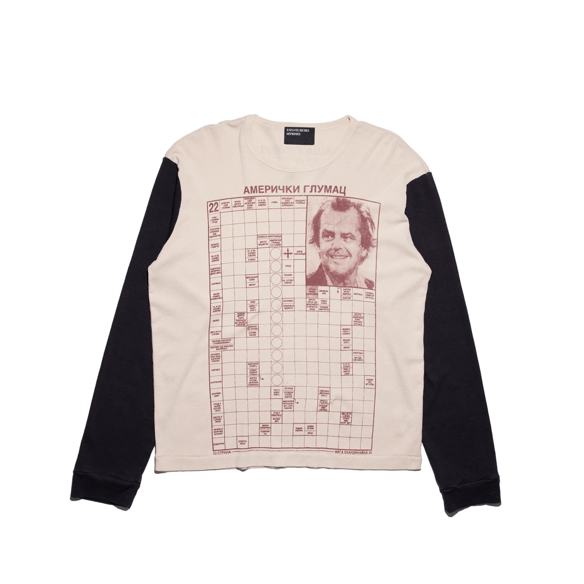 Enfants Riches Déprimés Jack Serbian Fantasy Long Sleeve T-Shirt