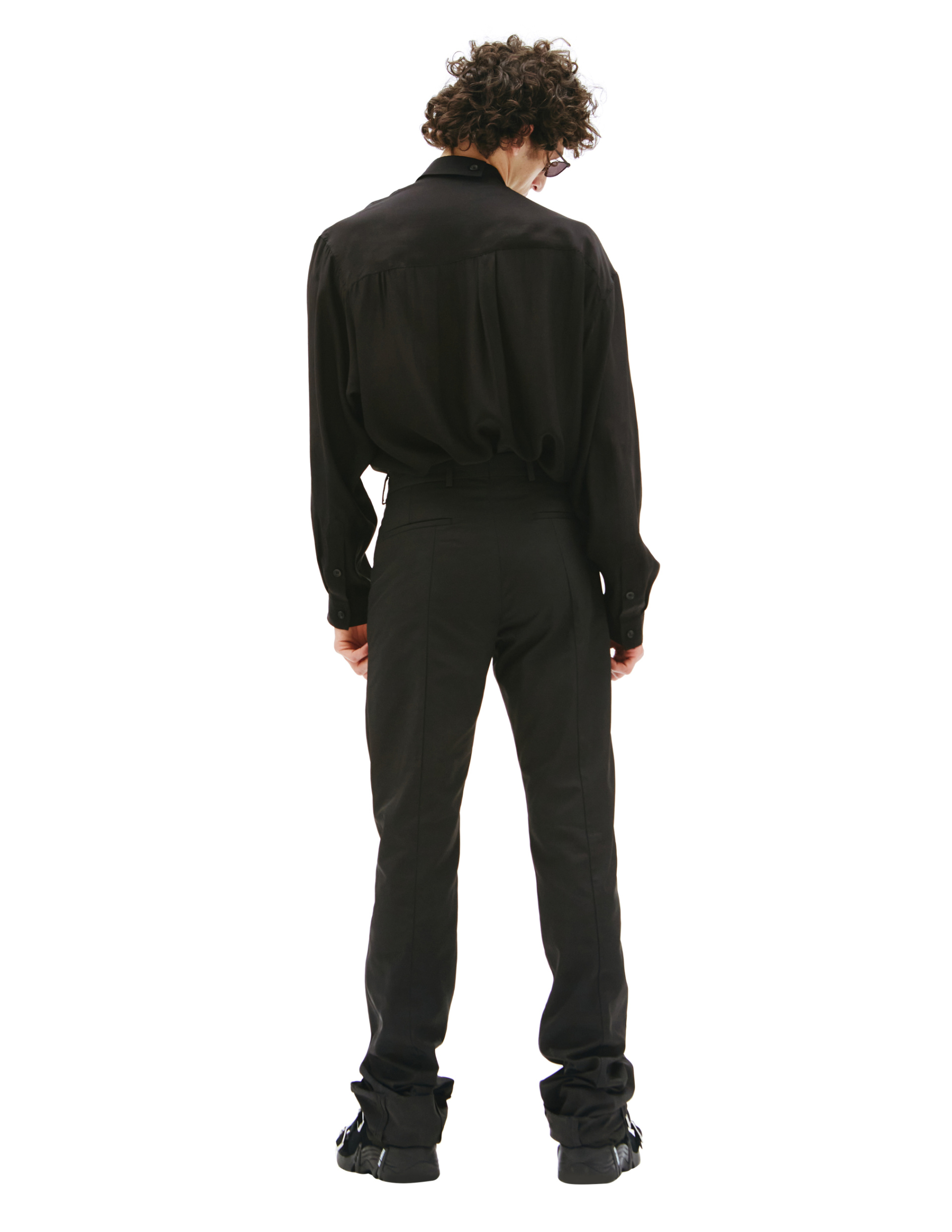 Raf Simons Black flared trousers