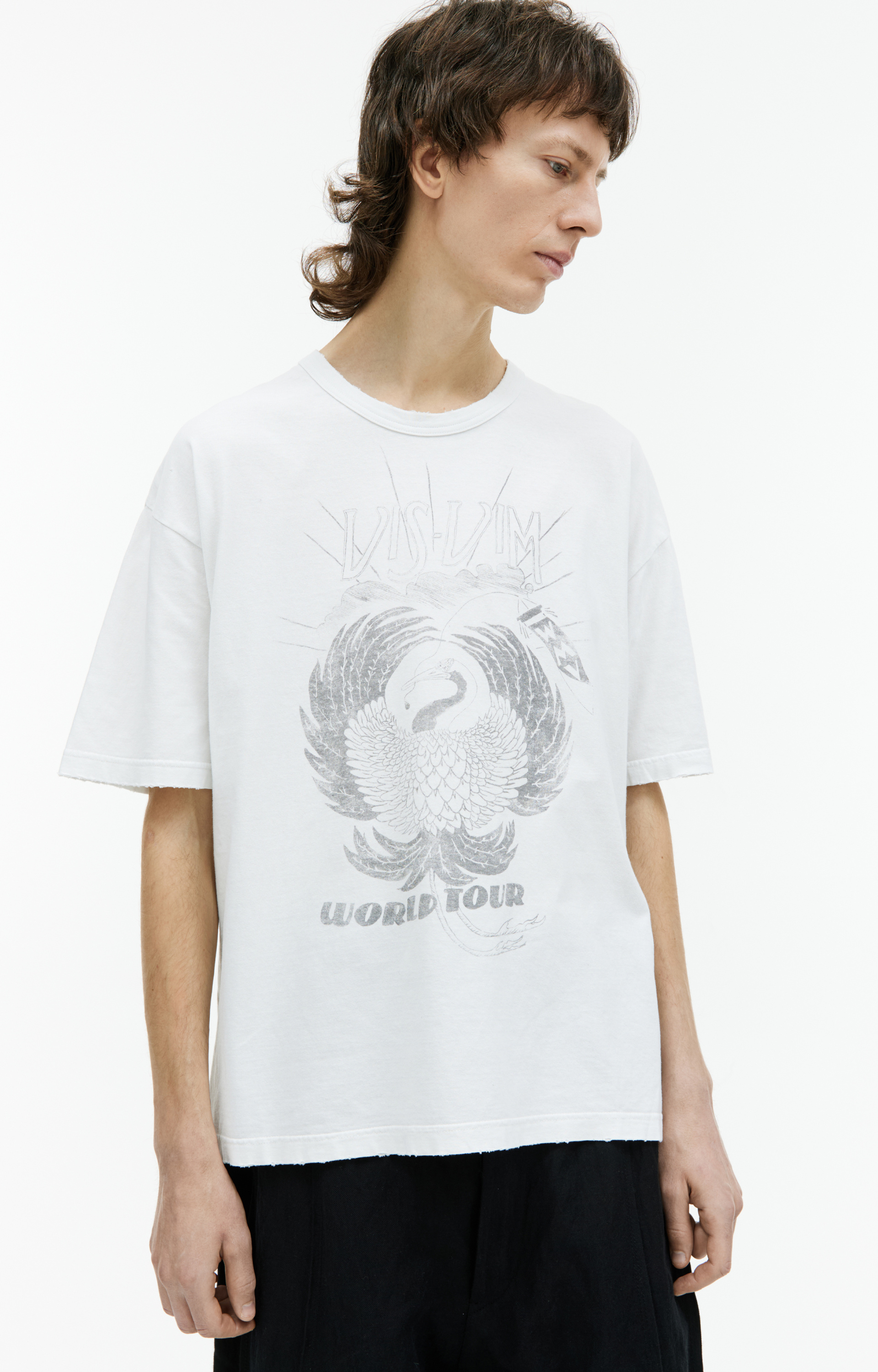 visvim World Tour сotton t-shirt