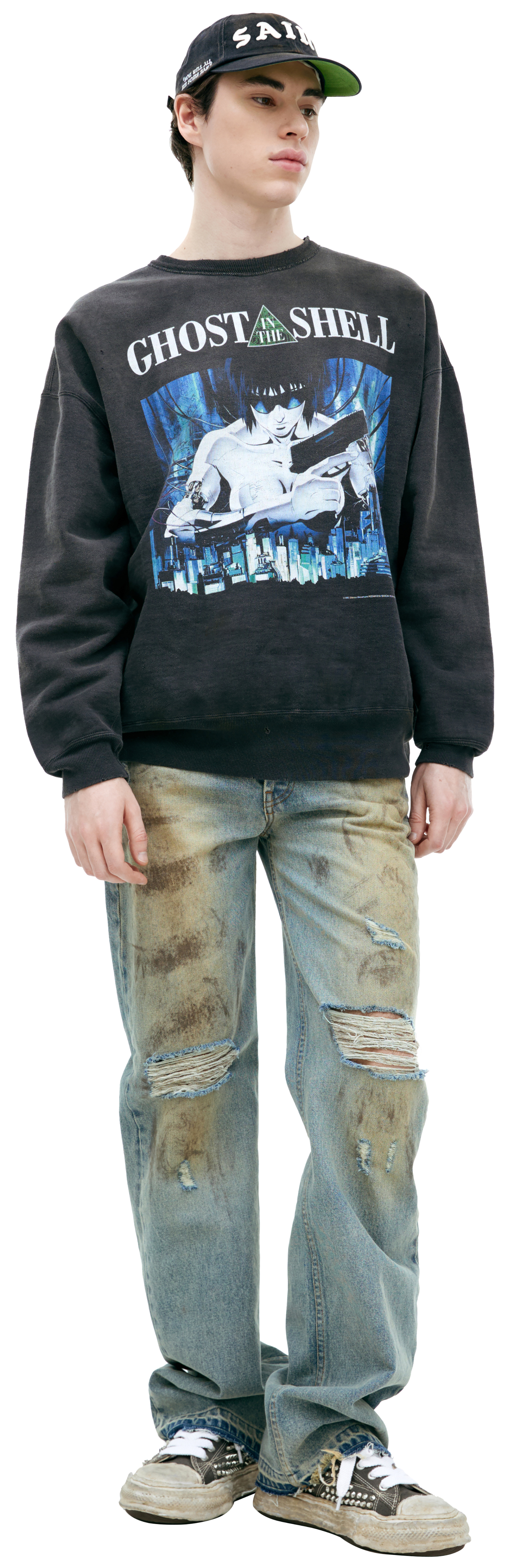 Saint Mxxxxxx x Ghost in the Shell Sweatshirt