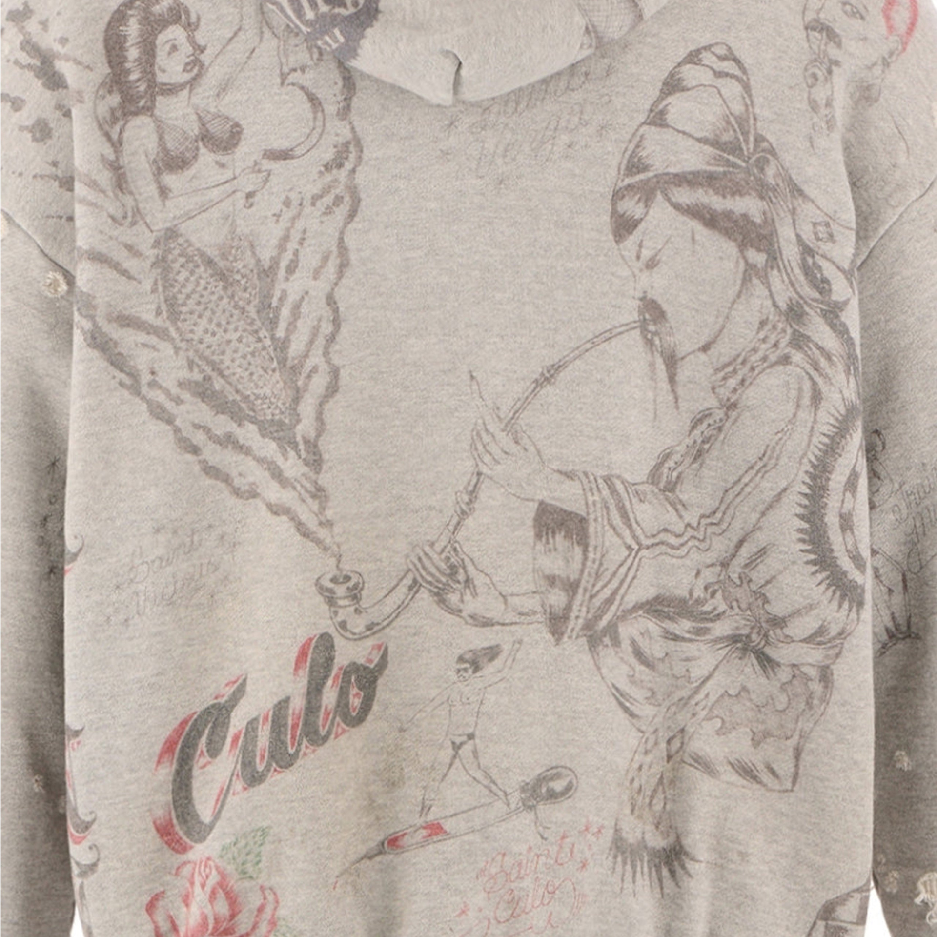 Saint Mxxxxxx x Alexis Ross Drawing Hoodie