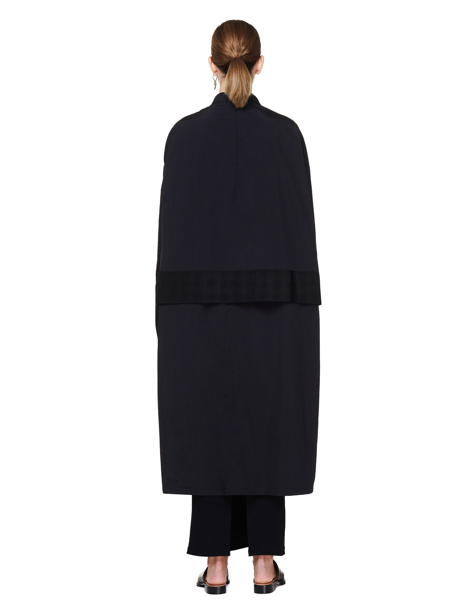 Haider Ackermann Black Nylon Parka