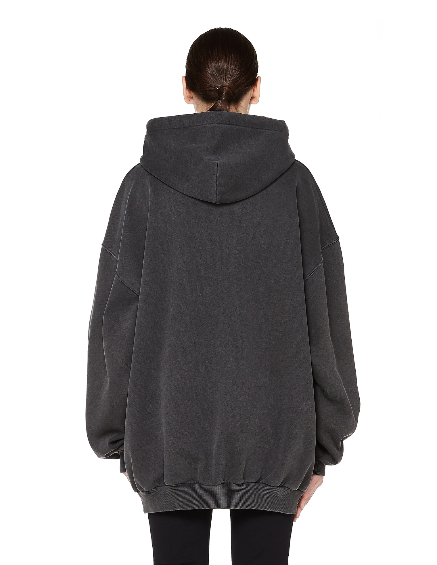 Balenciaga Oversize-худи Paris из выстиранного хлопка