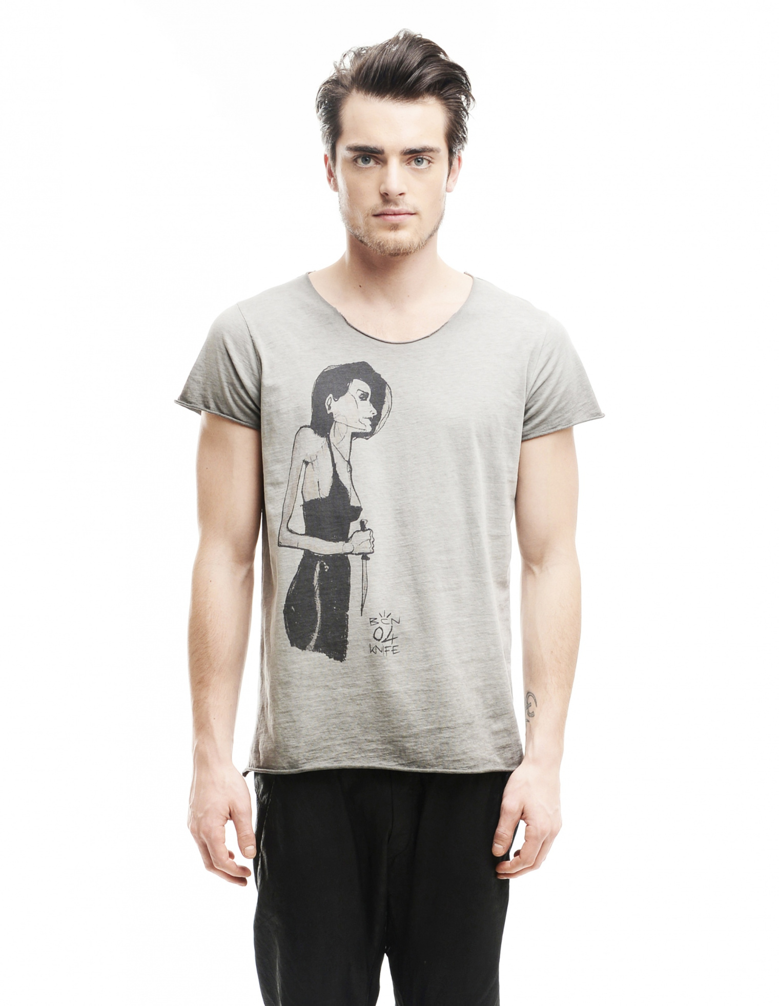 T-street Cotton printed t-shirt