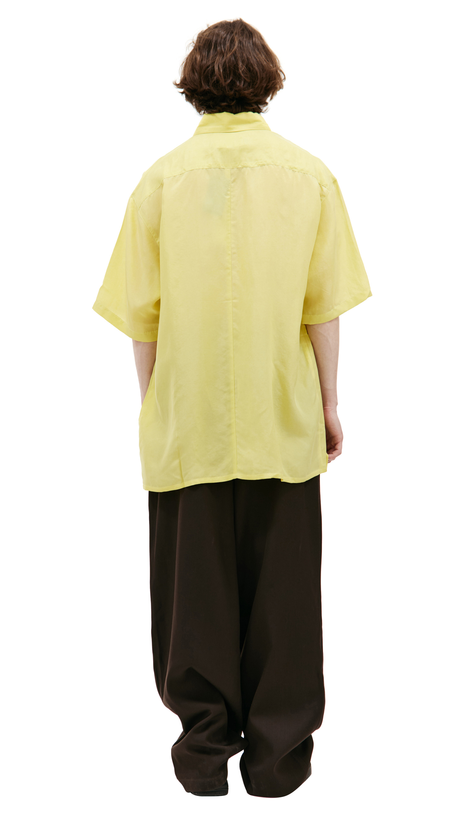 LOUIS GABRIEL NOUCHI Oversized short-sleeved shirt