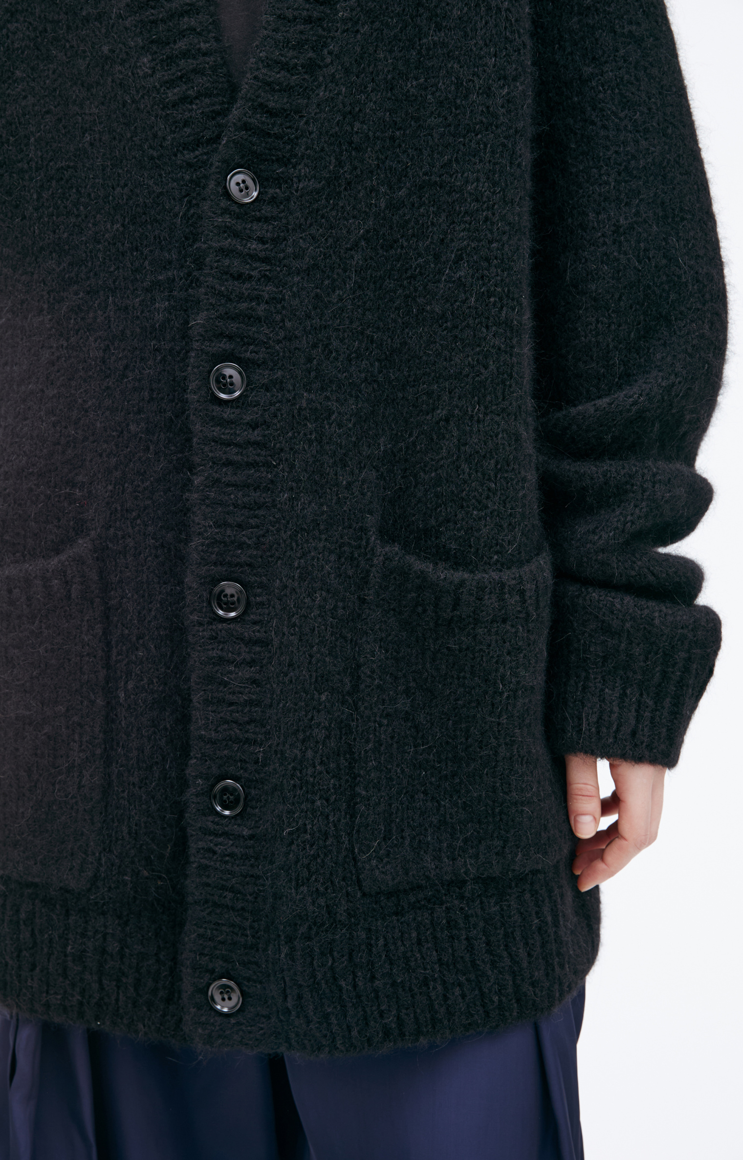 Dries Van Noten Knitted wool cardigan