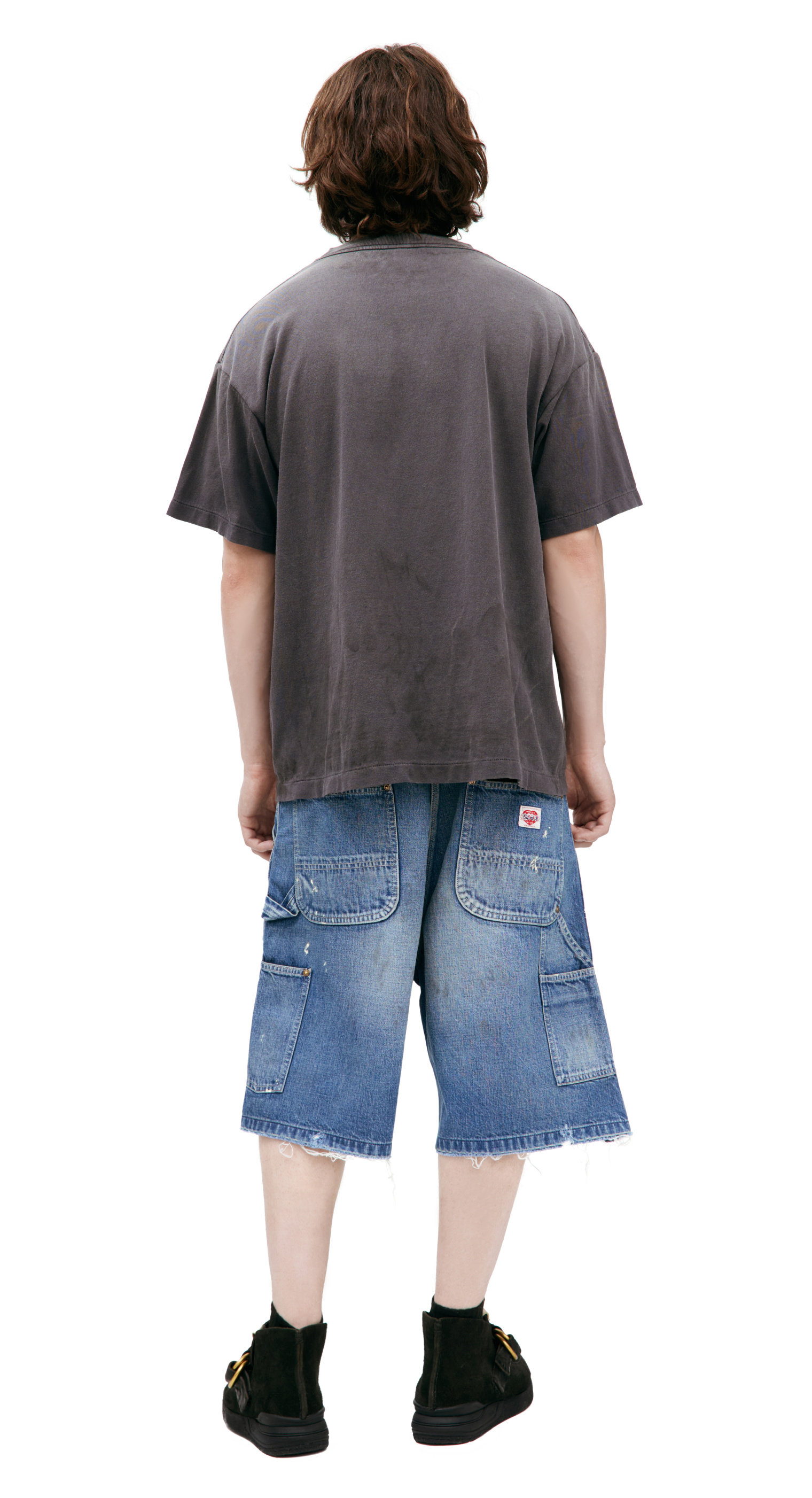 Saint Mxxxxxx Grey cotton T-shirt