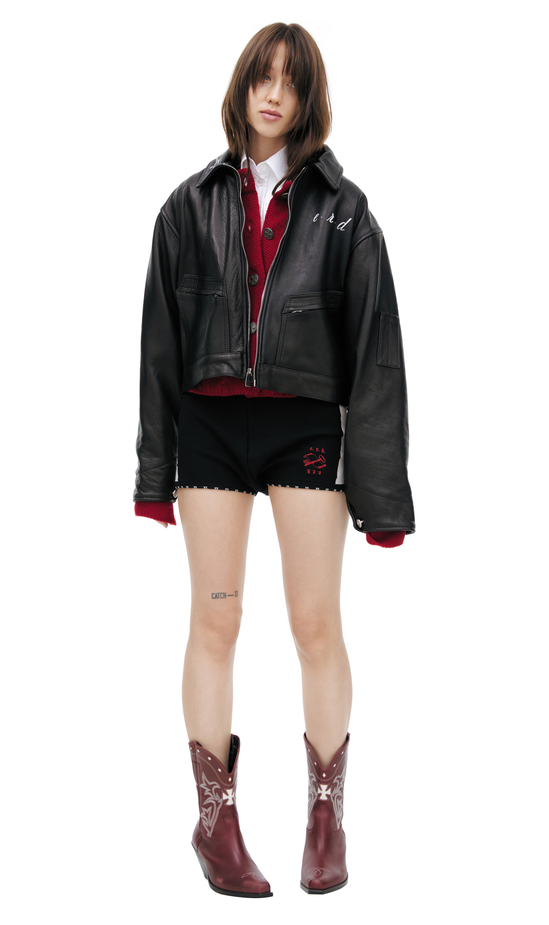 Enfants Riches Déprimés Embroidered logo jacket