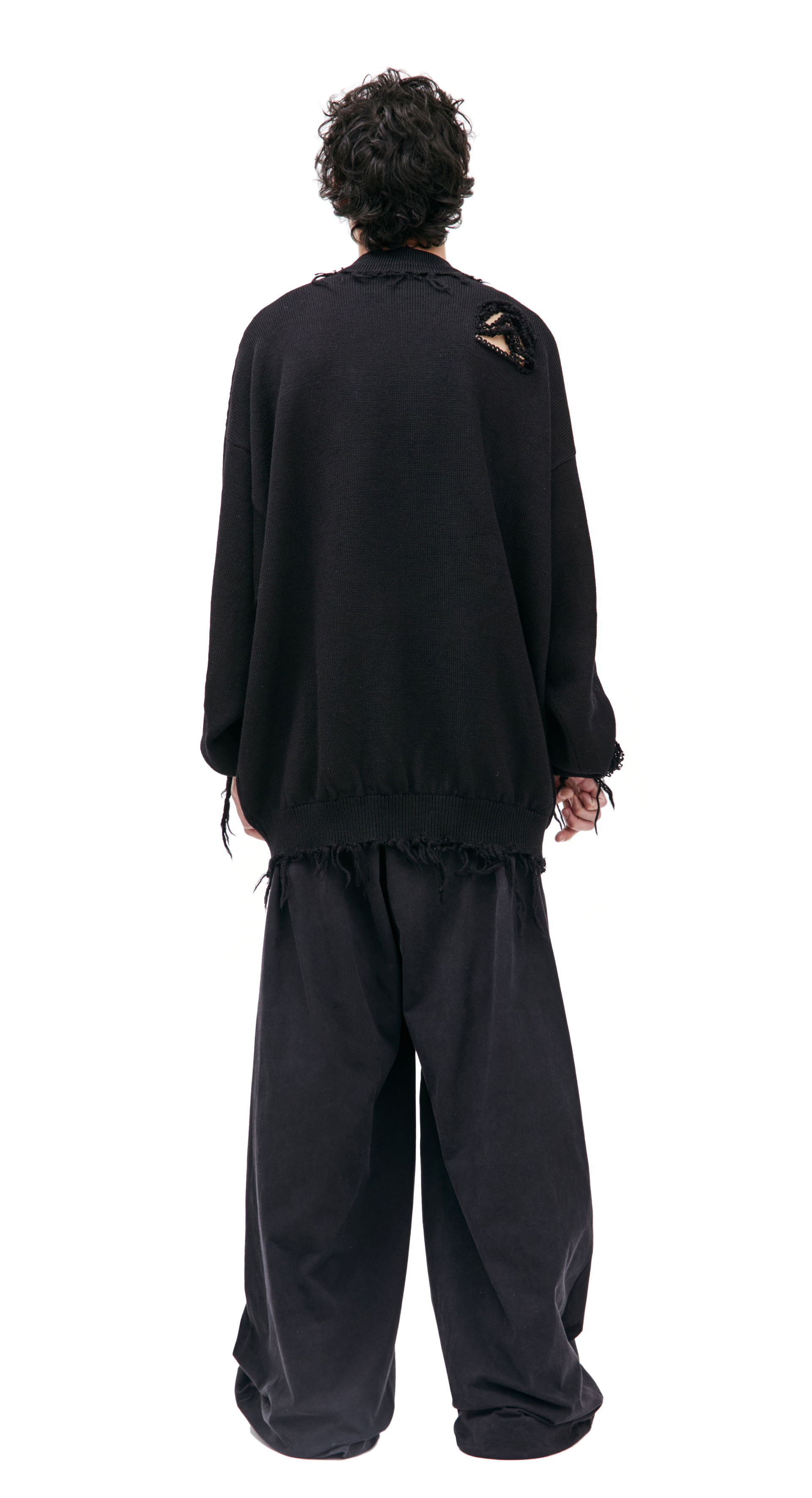 VETEMENTS Wool distressed sweater