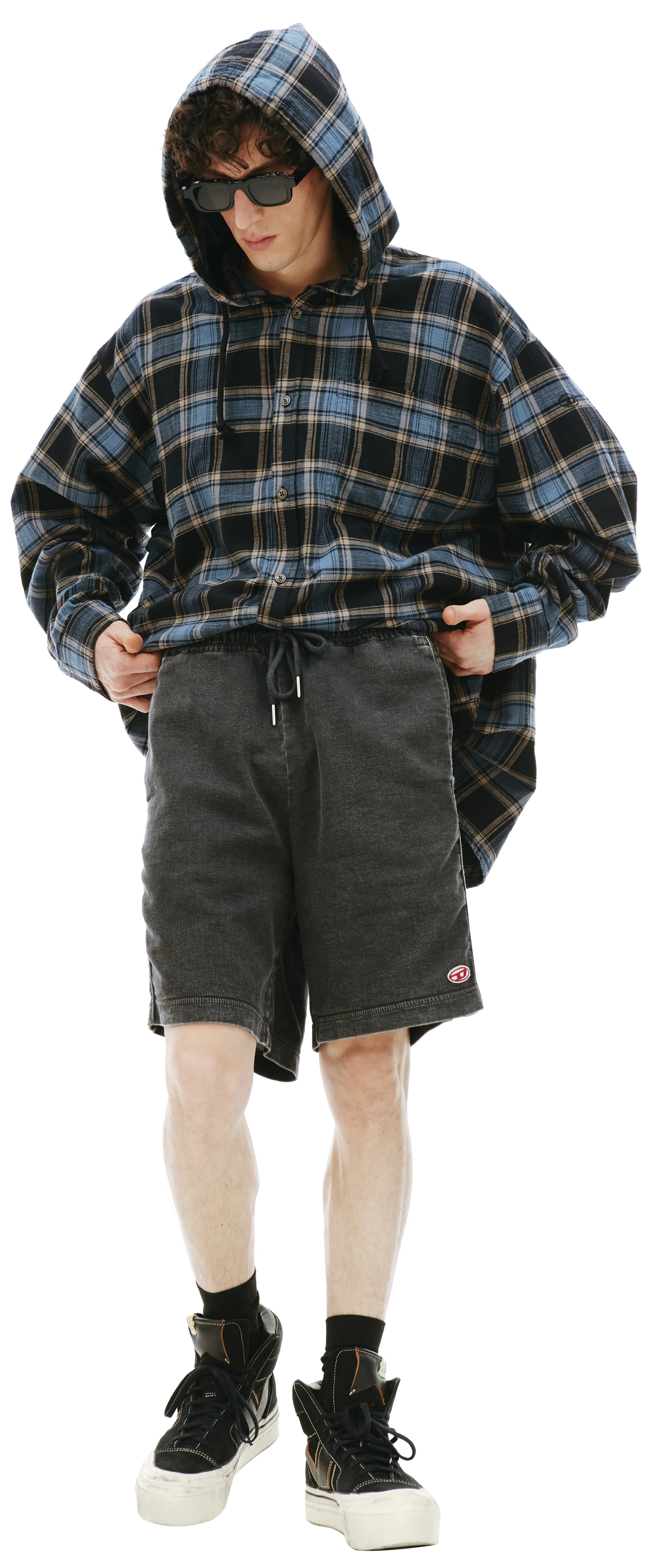 Diesel D-Boxy Denim Shorts