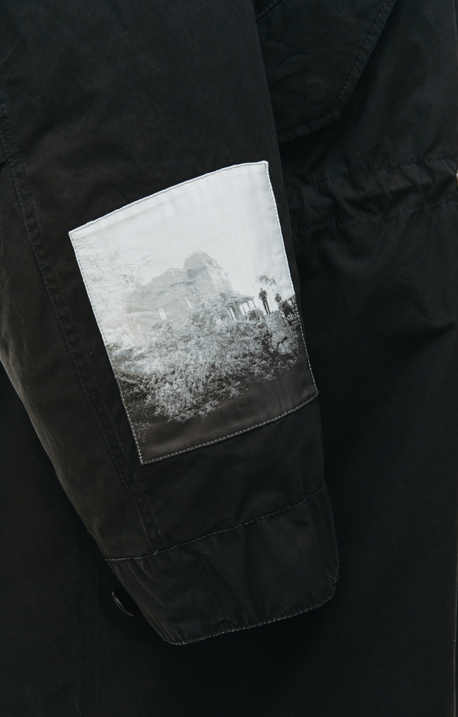 Undercover Psycho patch parka