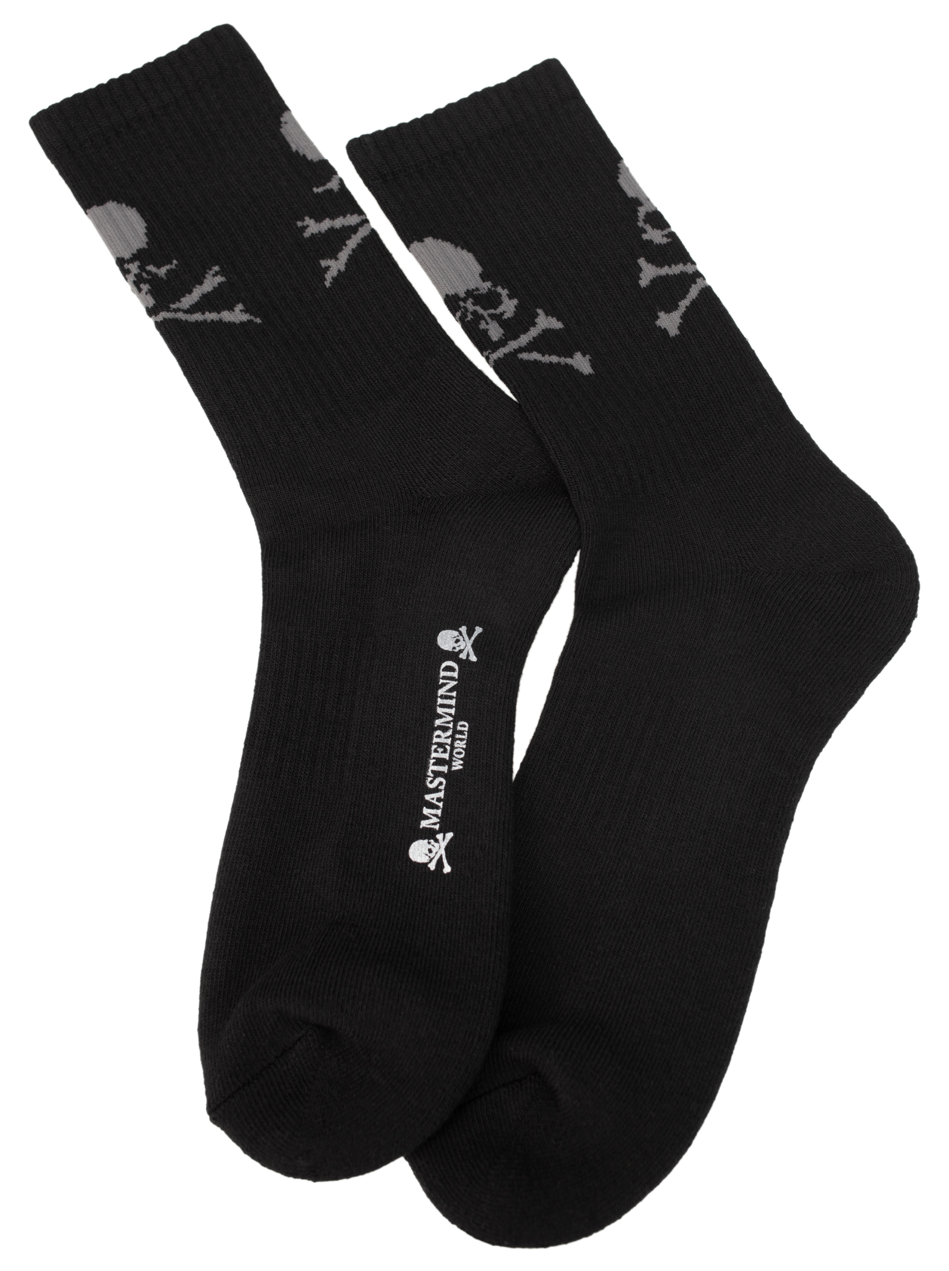 Mastermind WORLD Black skull socks