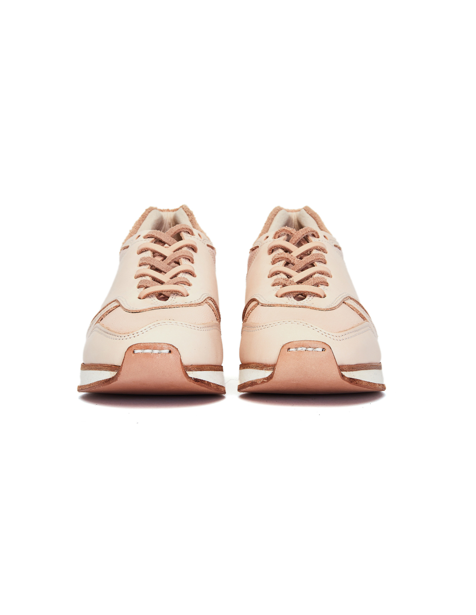 Hender Scheme Beige Leather MIP-08 Sneakers
