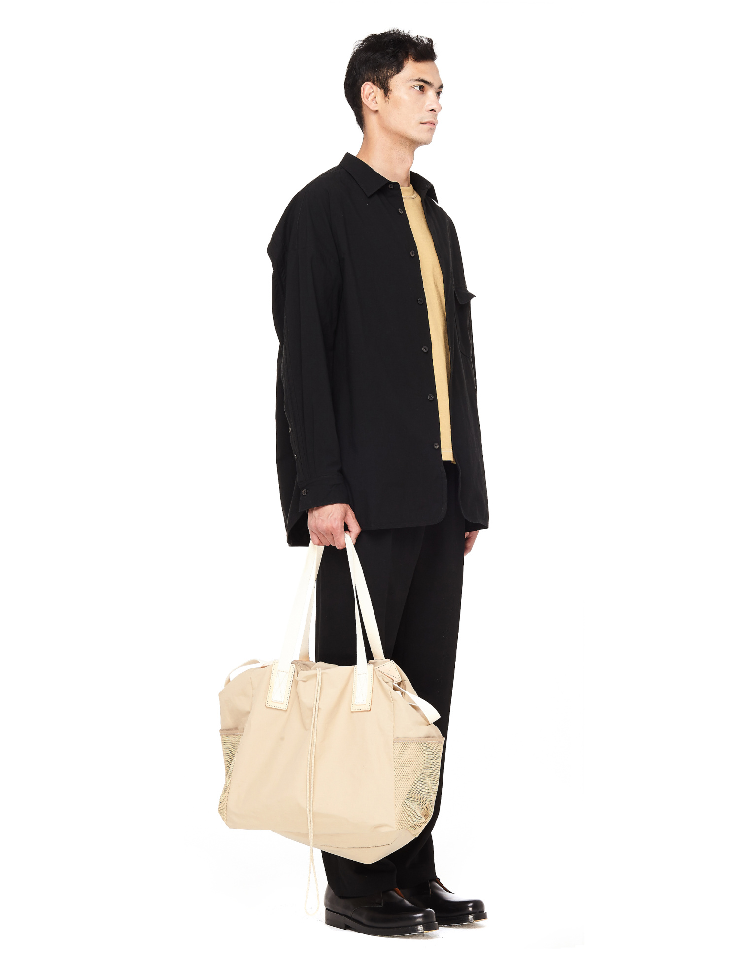 Hender Scheme Beige Cotton Shopper Bag