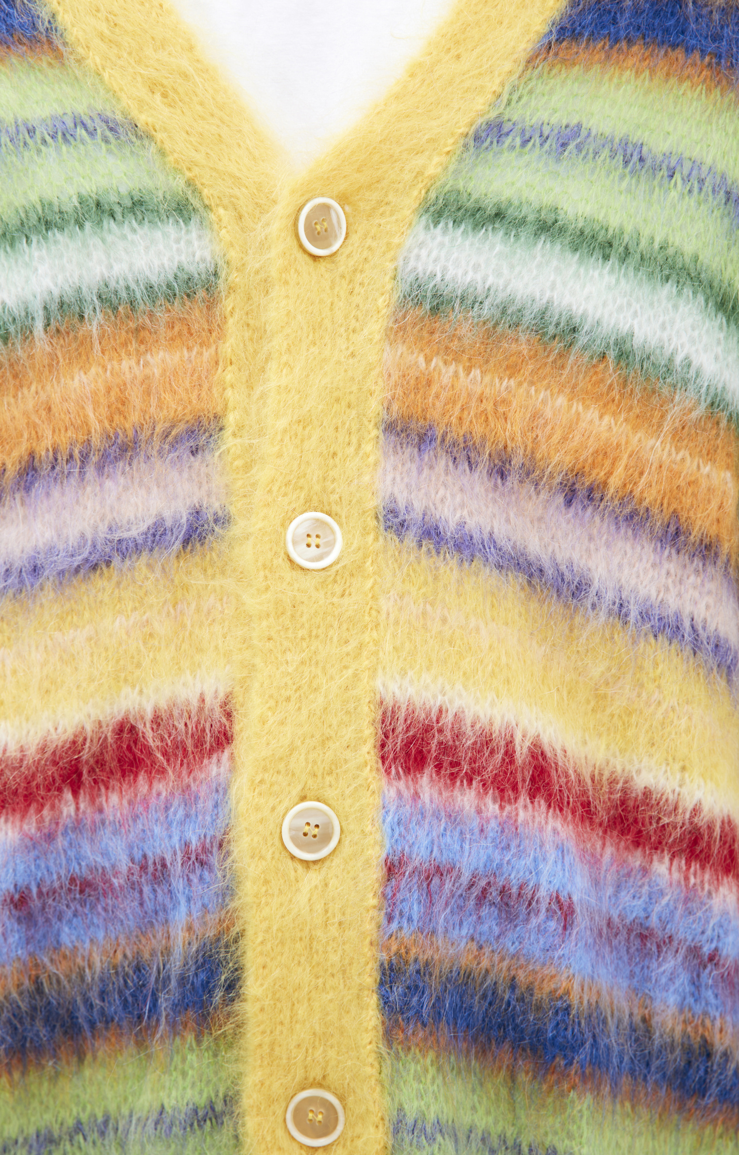 Marni Mohair striped cardigan