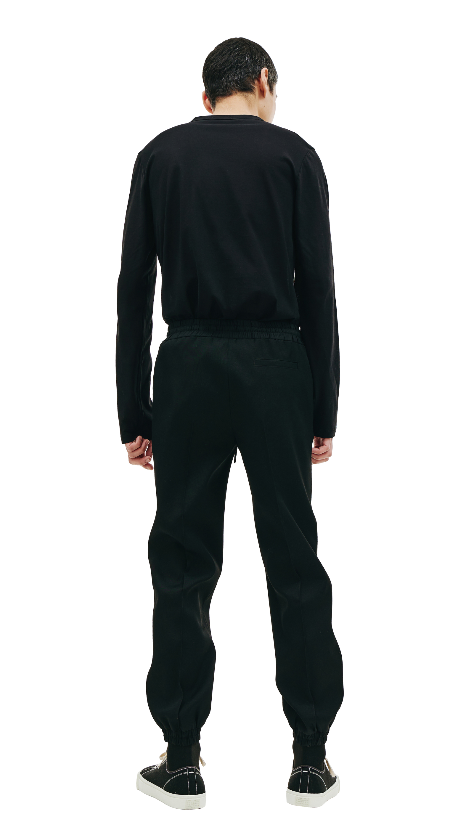 Jil Sander Black wool trousers