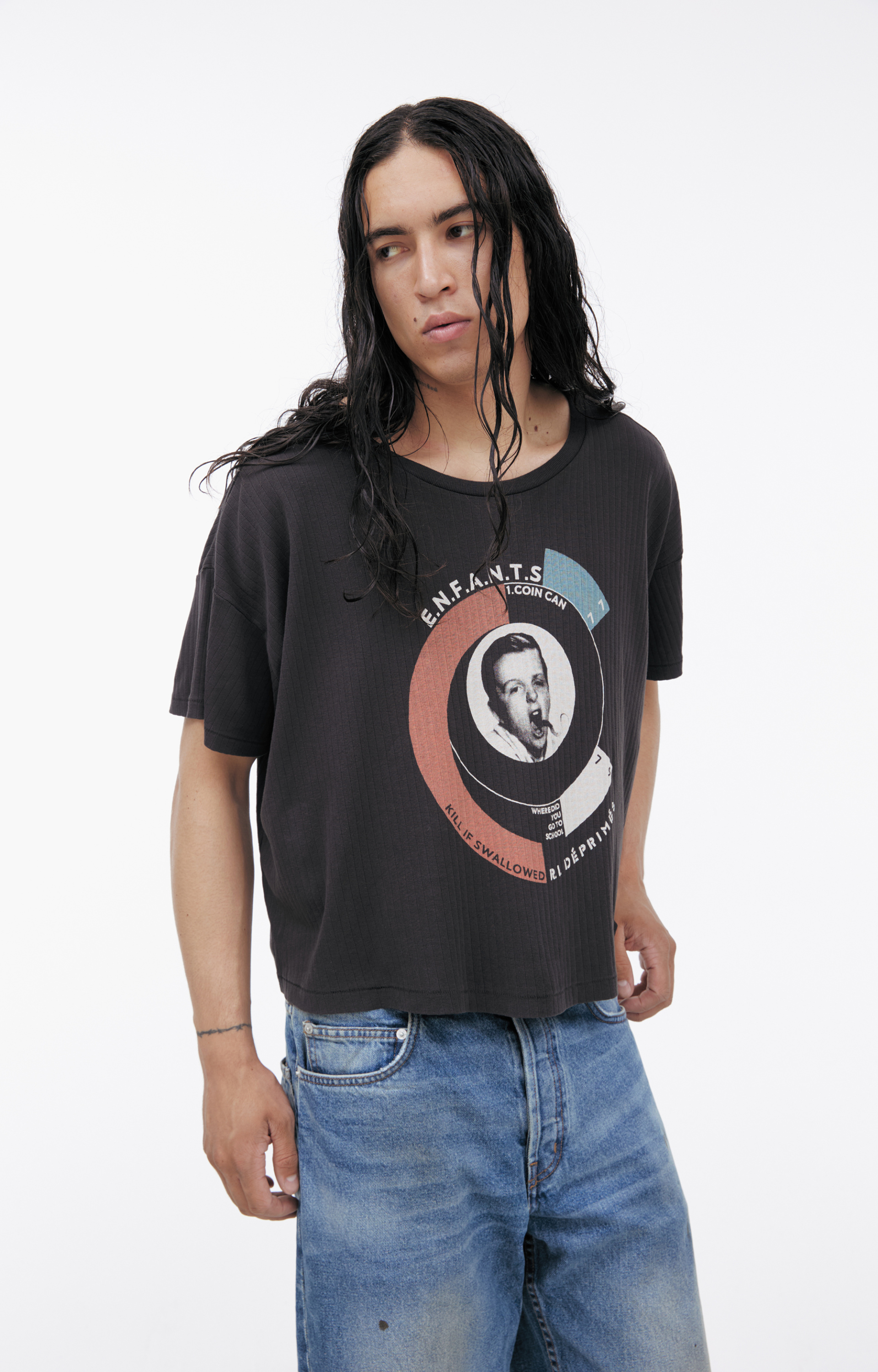 Enfants Riches Déprimés Dark grey printed t-shirt