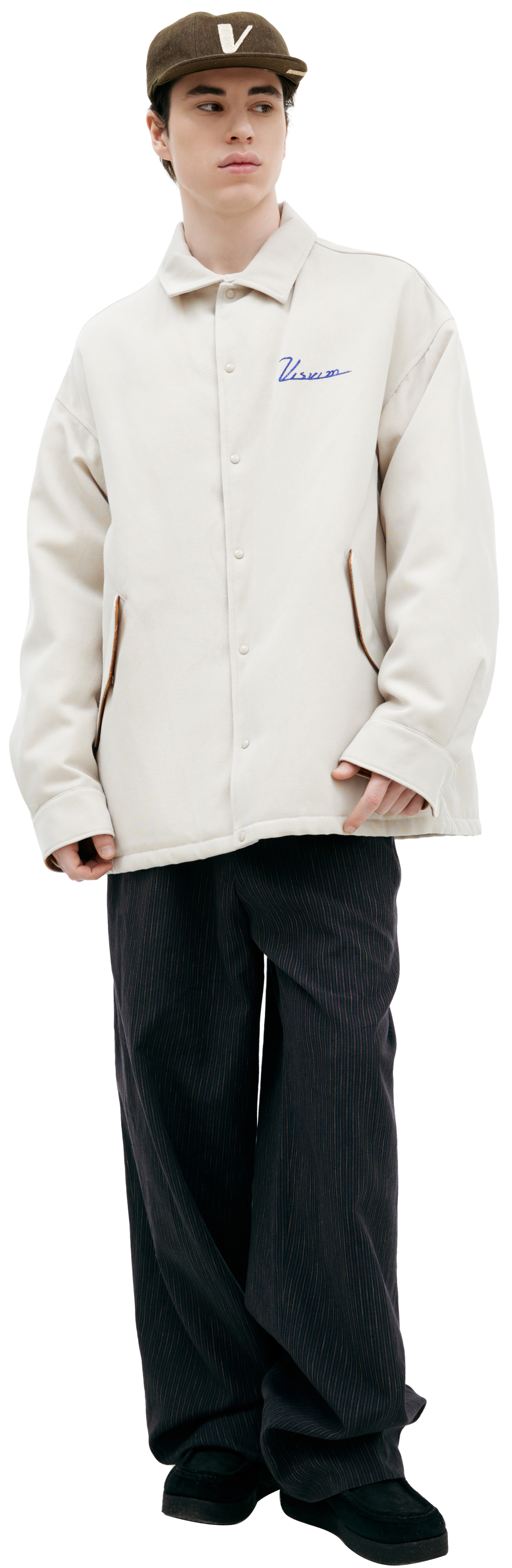 visvim White embroidered jacket