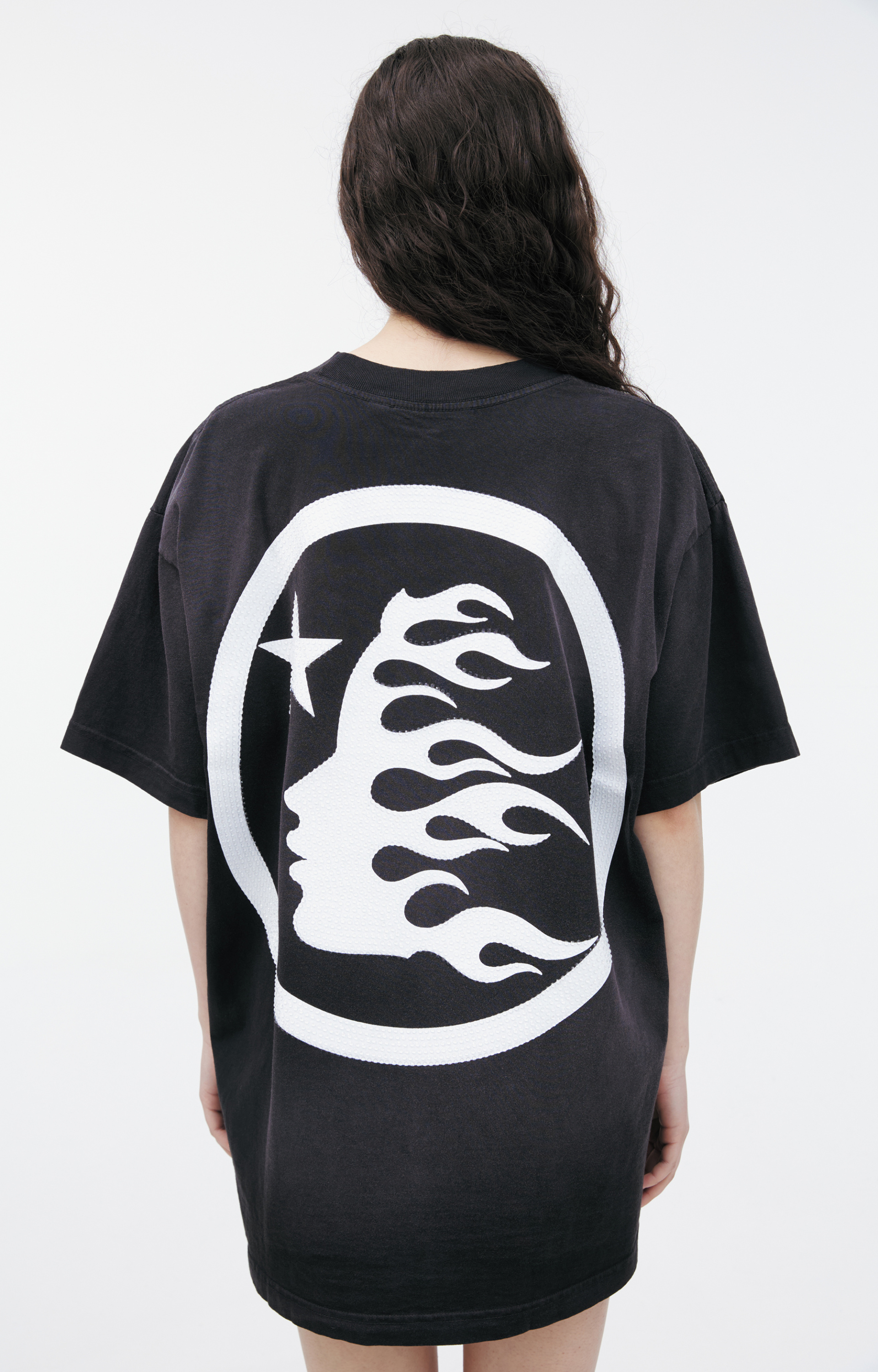 Hellstar T-shirt with a rhinestone logo