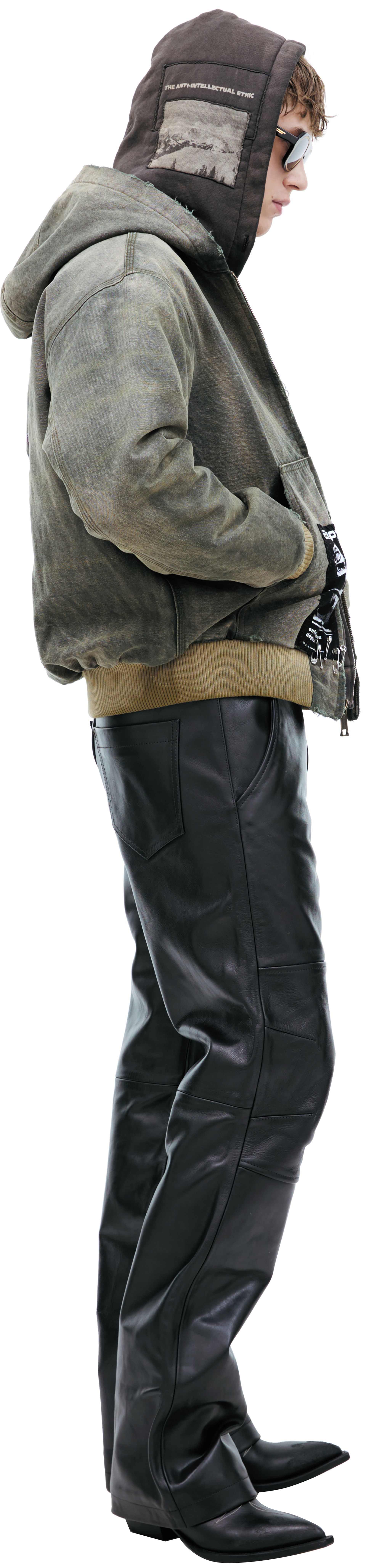 Enfants Riches Déprimés Denim jacket with patch