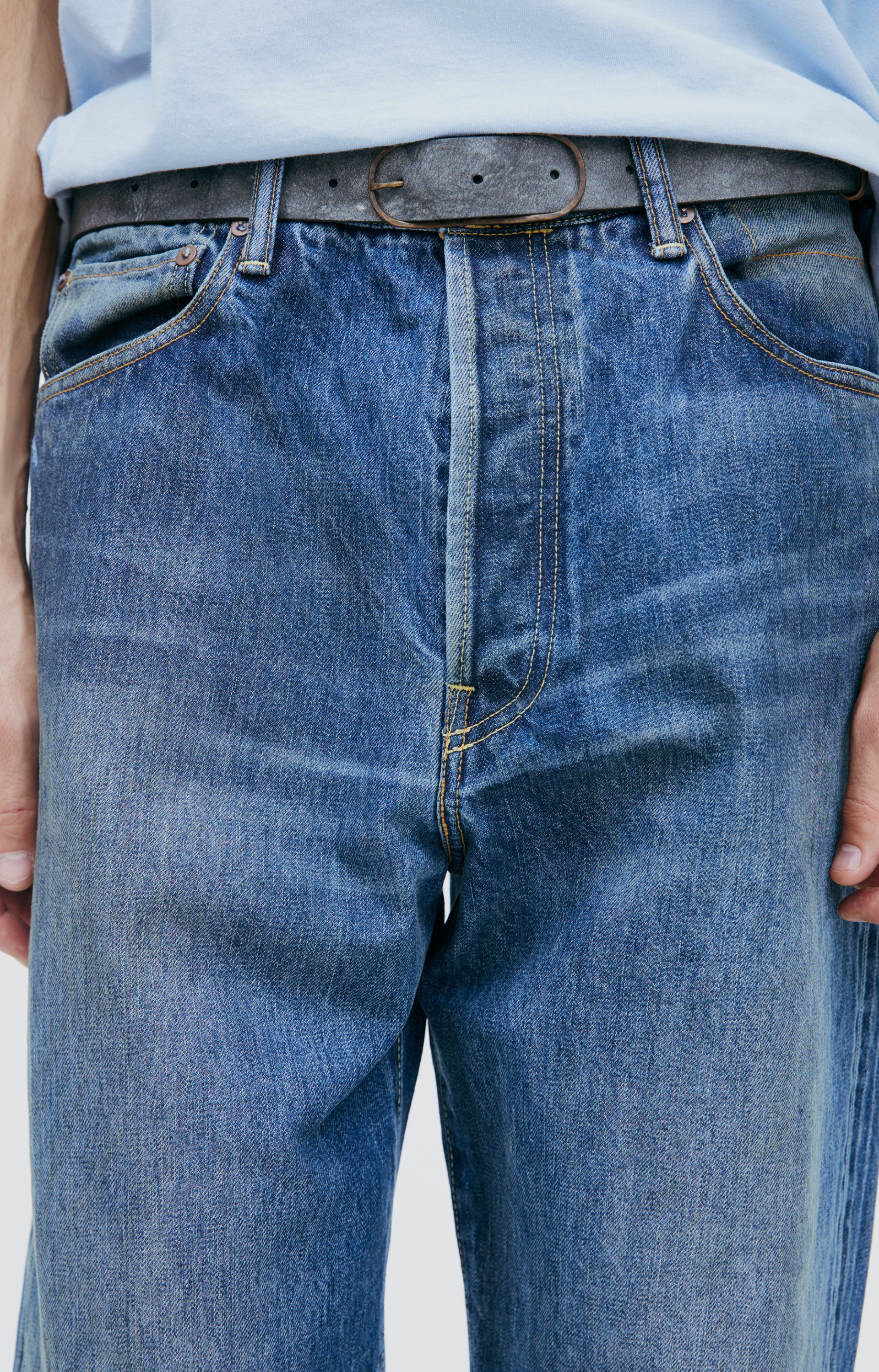 visvim WIDE DMGD-46 jeans
