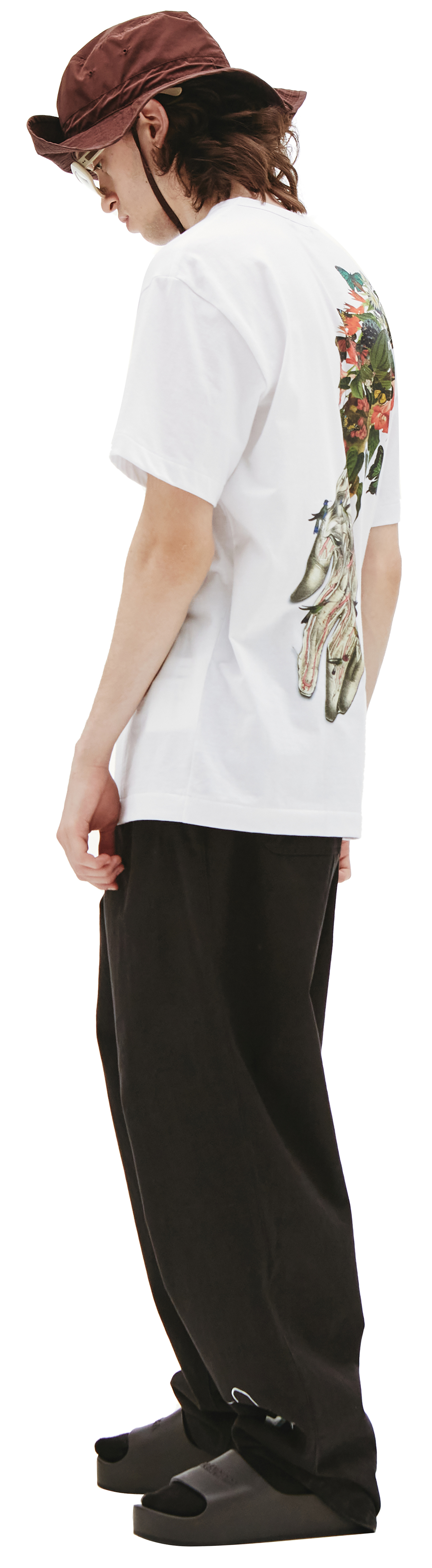 Comme des Garcons Homme plus Featuring botanical print T-shirt