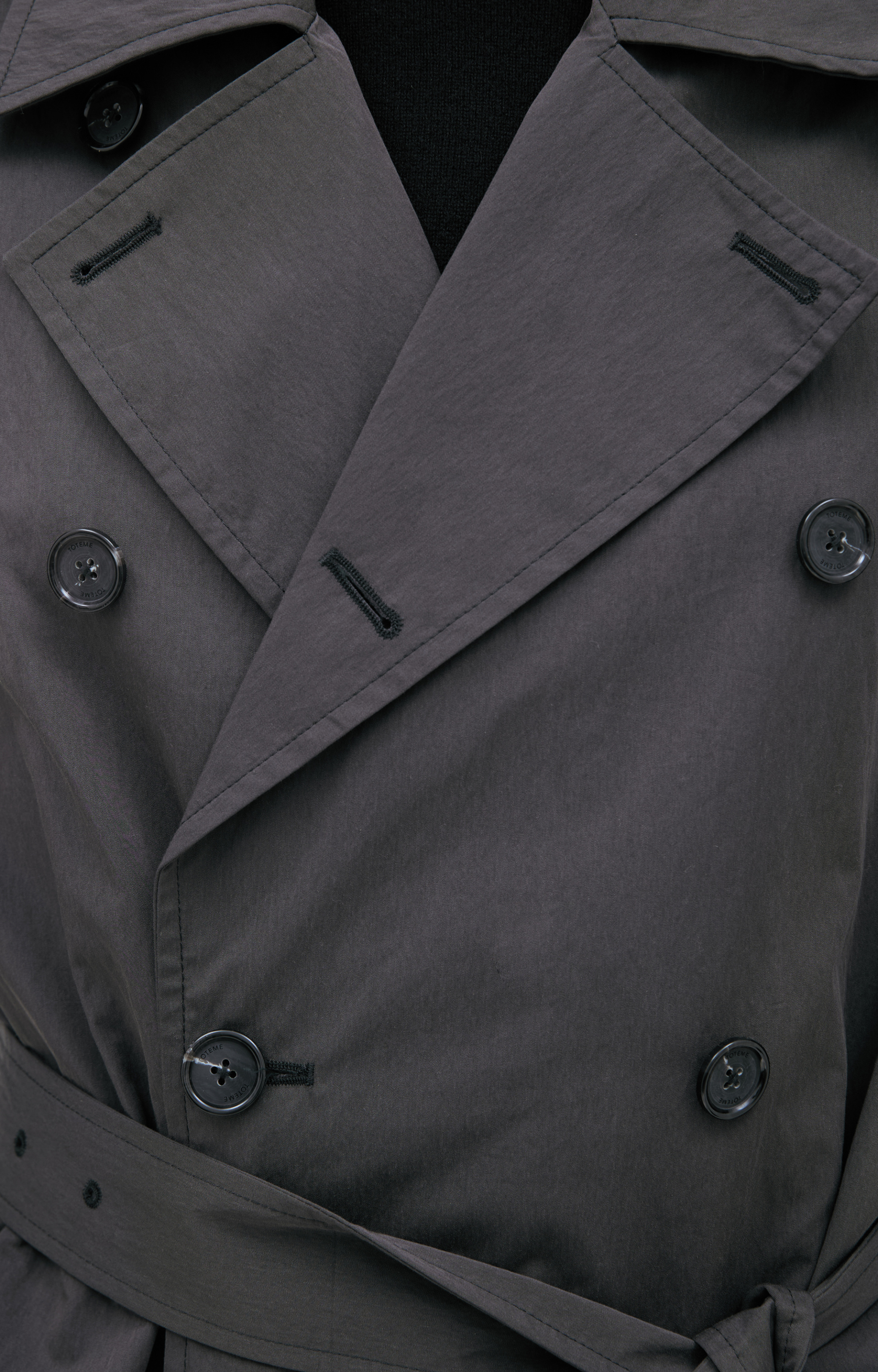 TOTEME Trench coat with a removable belt