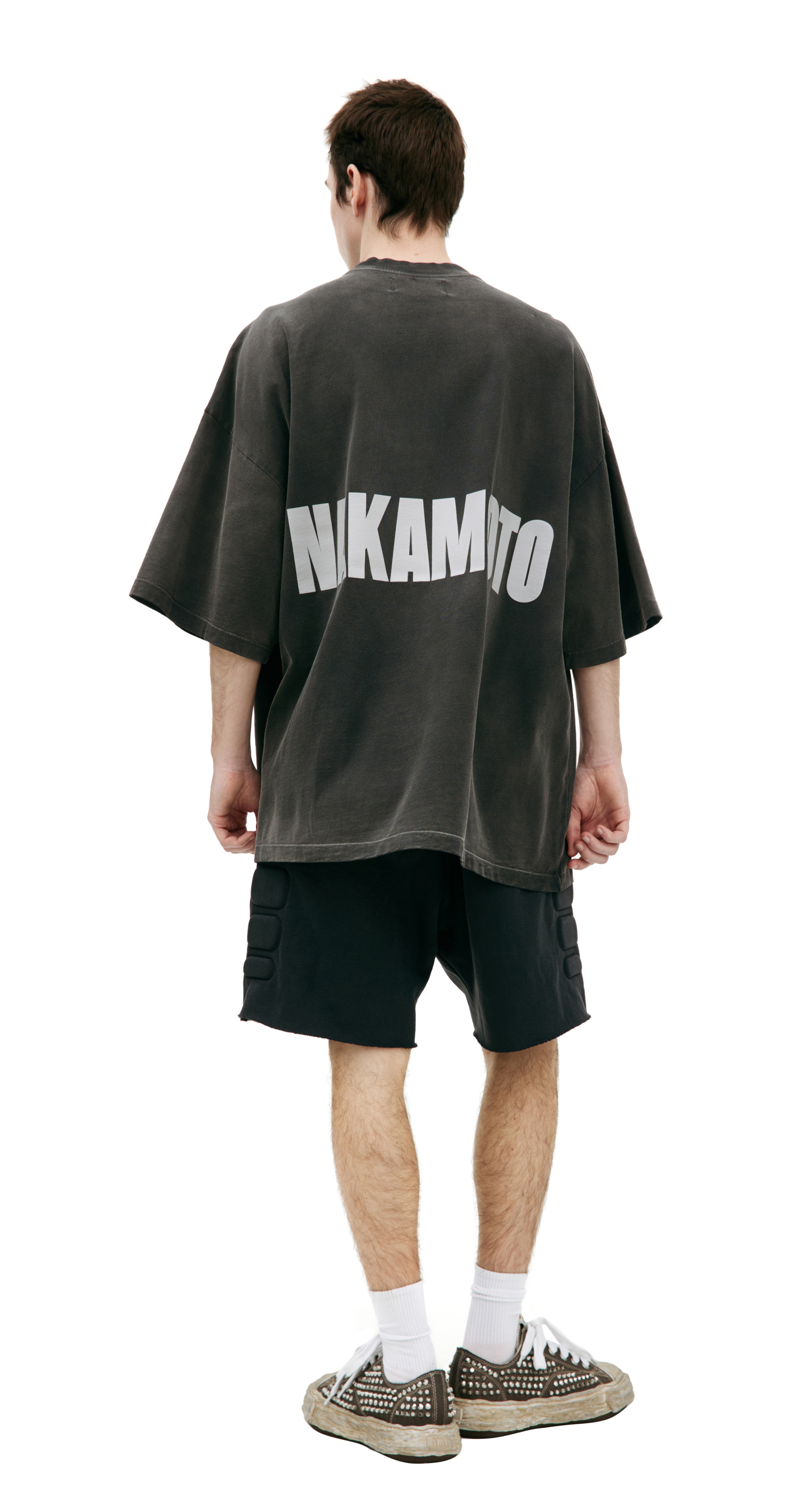 Satoshi Nakamoto Grey logo T-shirt