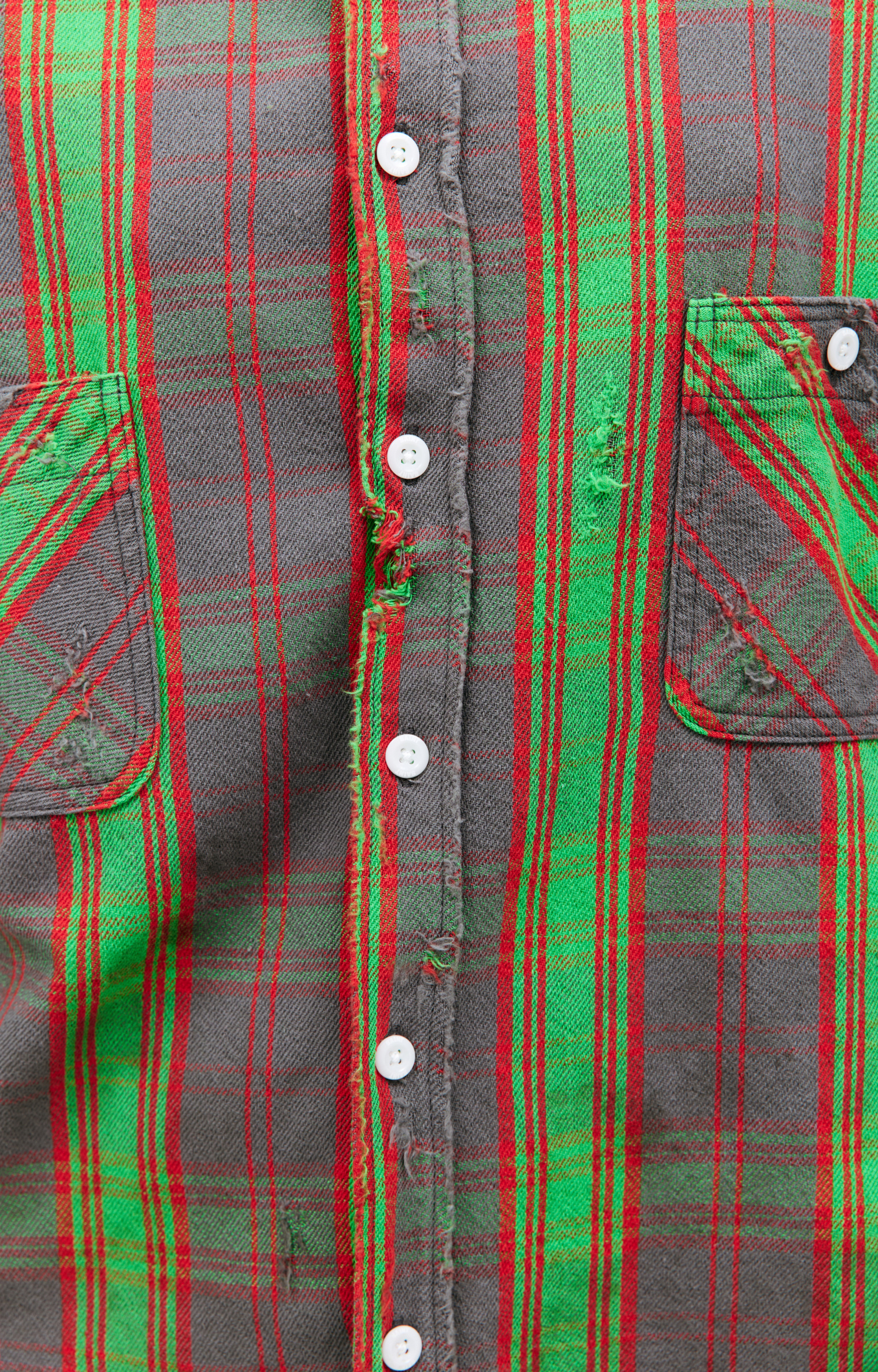 Saint Michael Saint Michael x Denim Tears cheked shirt