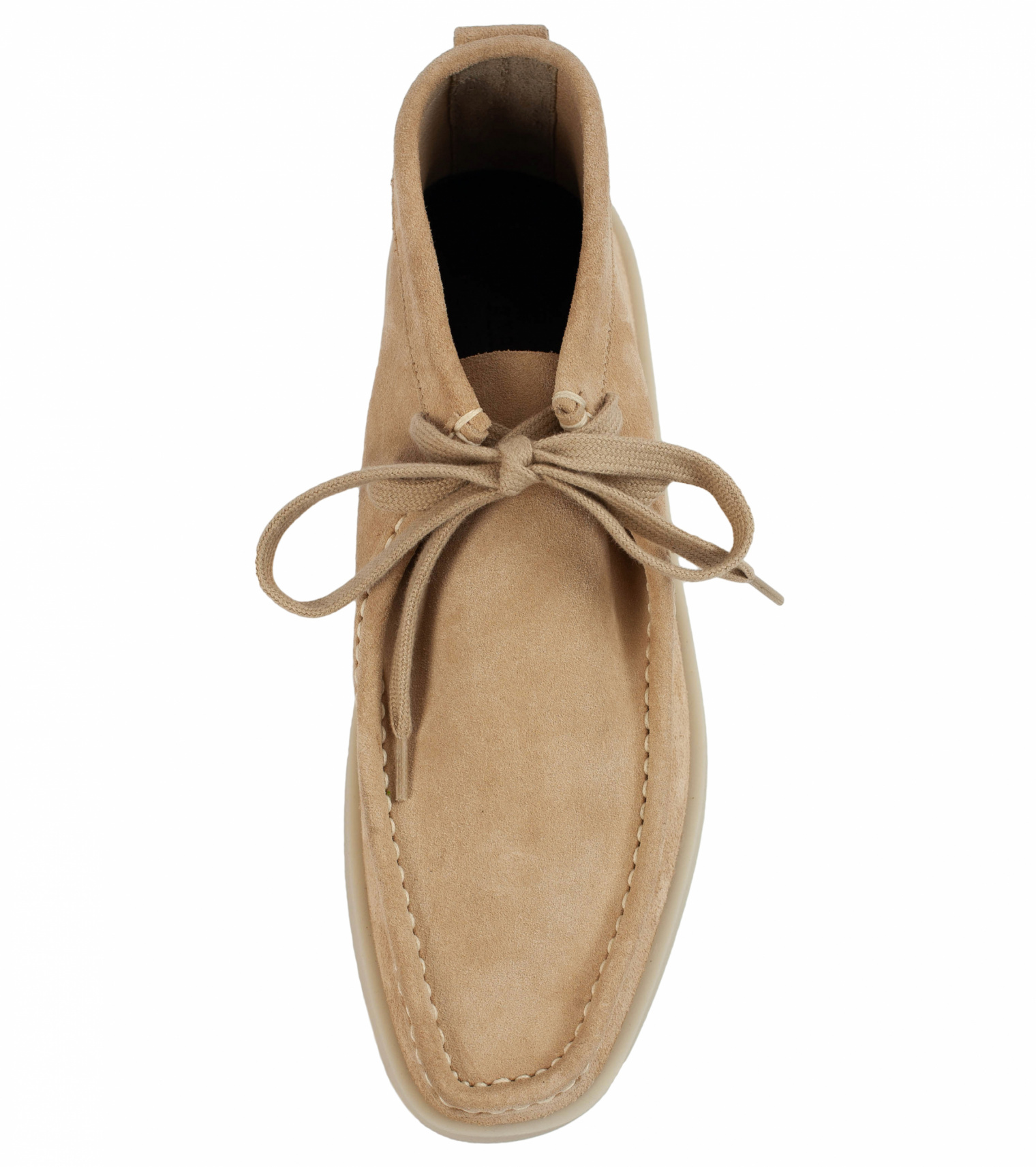 Fear of God women beige wallabee shoes 
