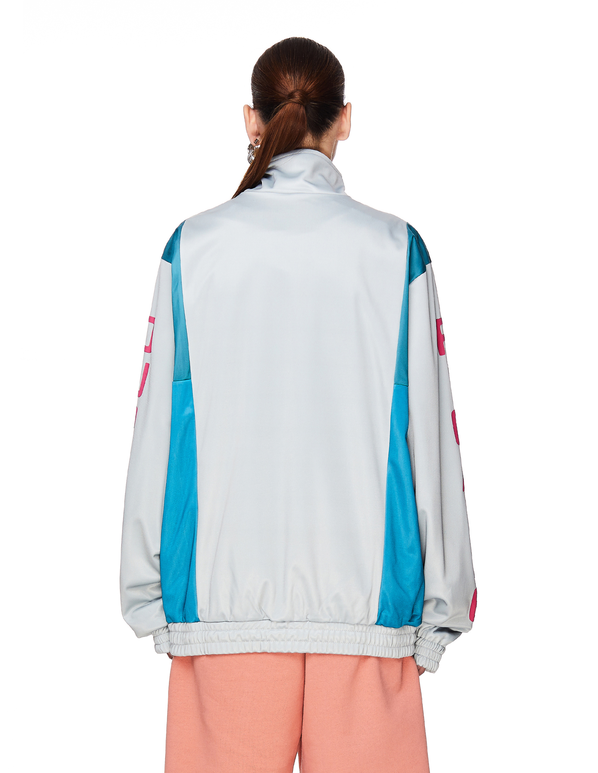 Pigalle Grey Printed Track Jacket