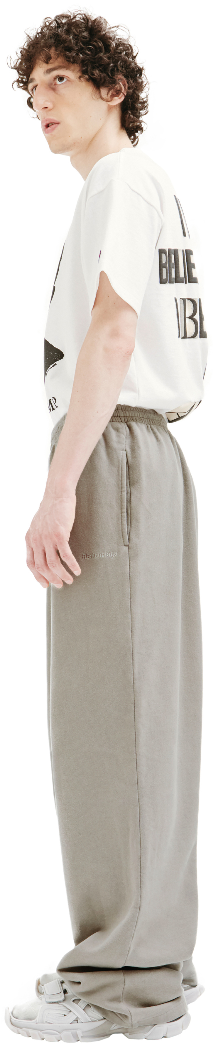 Balenciaga Sweatpants With Logo Balenciaga