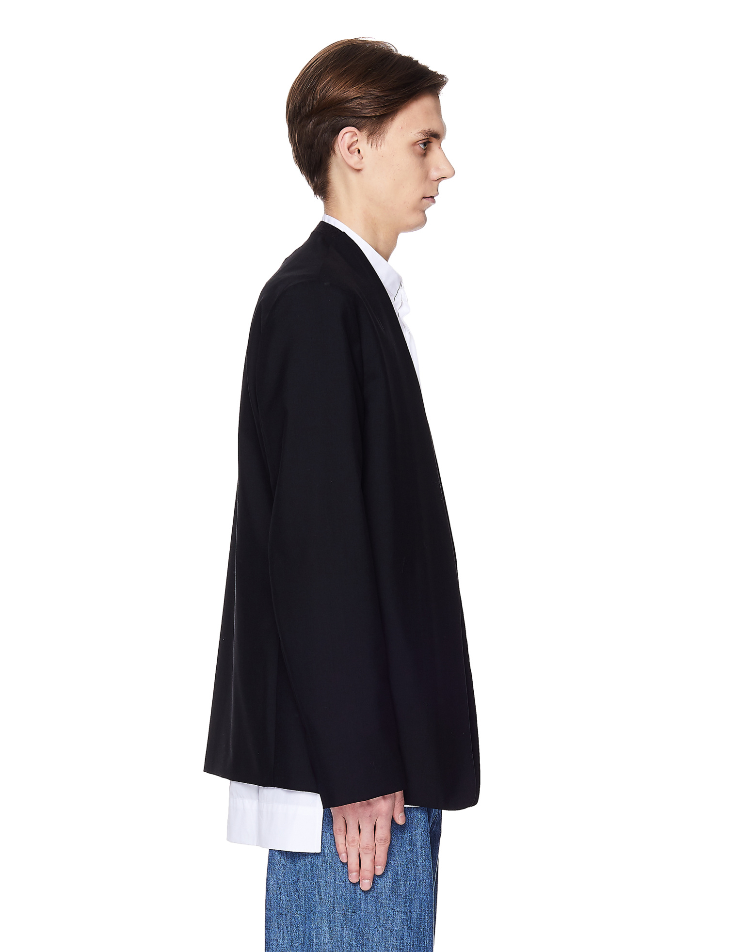 Maison Margiela Пиджак из тонкой шерсти