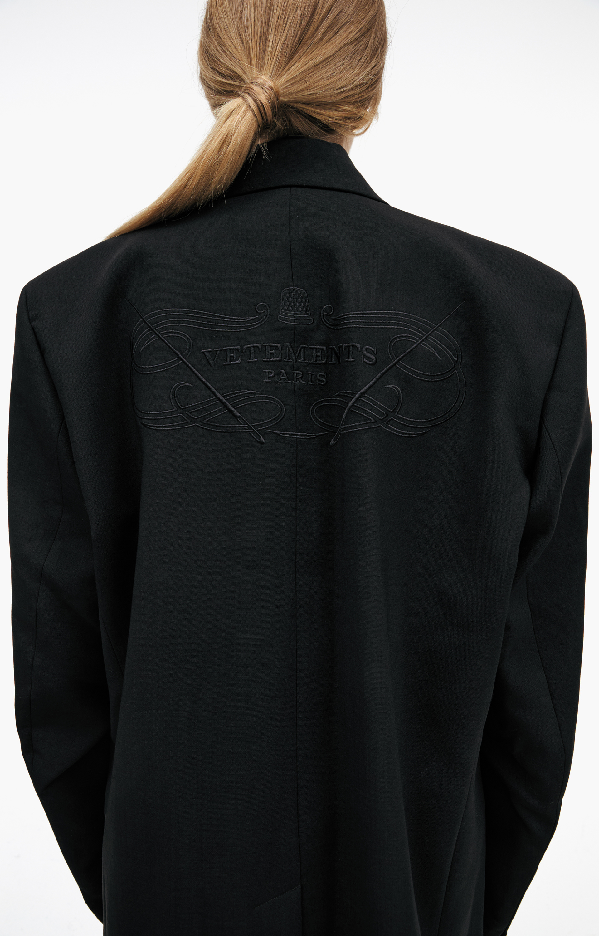 VETEMENTS Back Embroidered Jacket