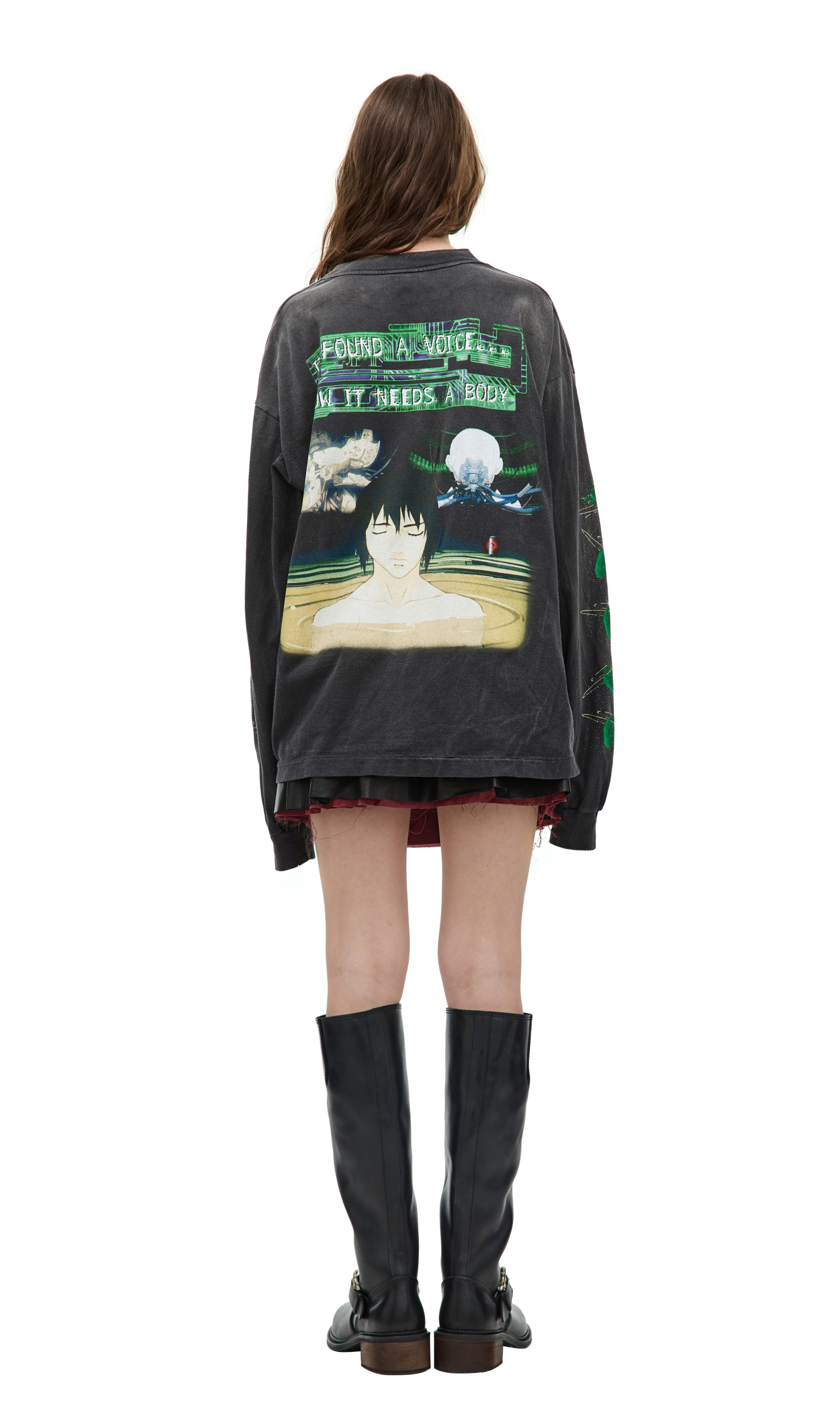 Saint Mxxxxxx X Ghost in the Shell Longsleeve