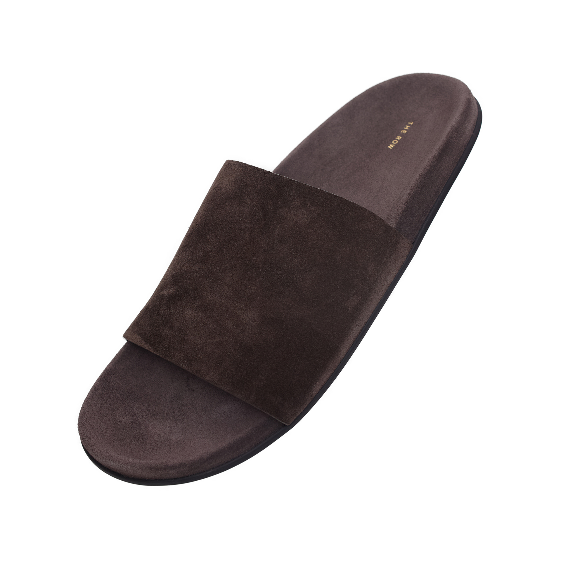 The Row Suede slippers