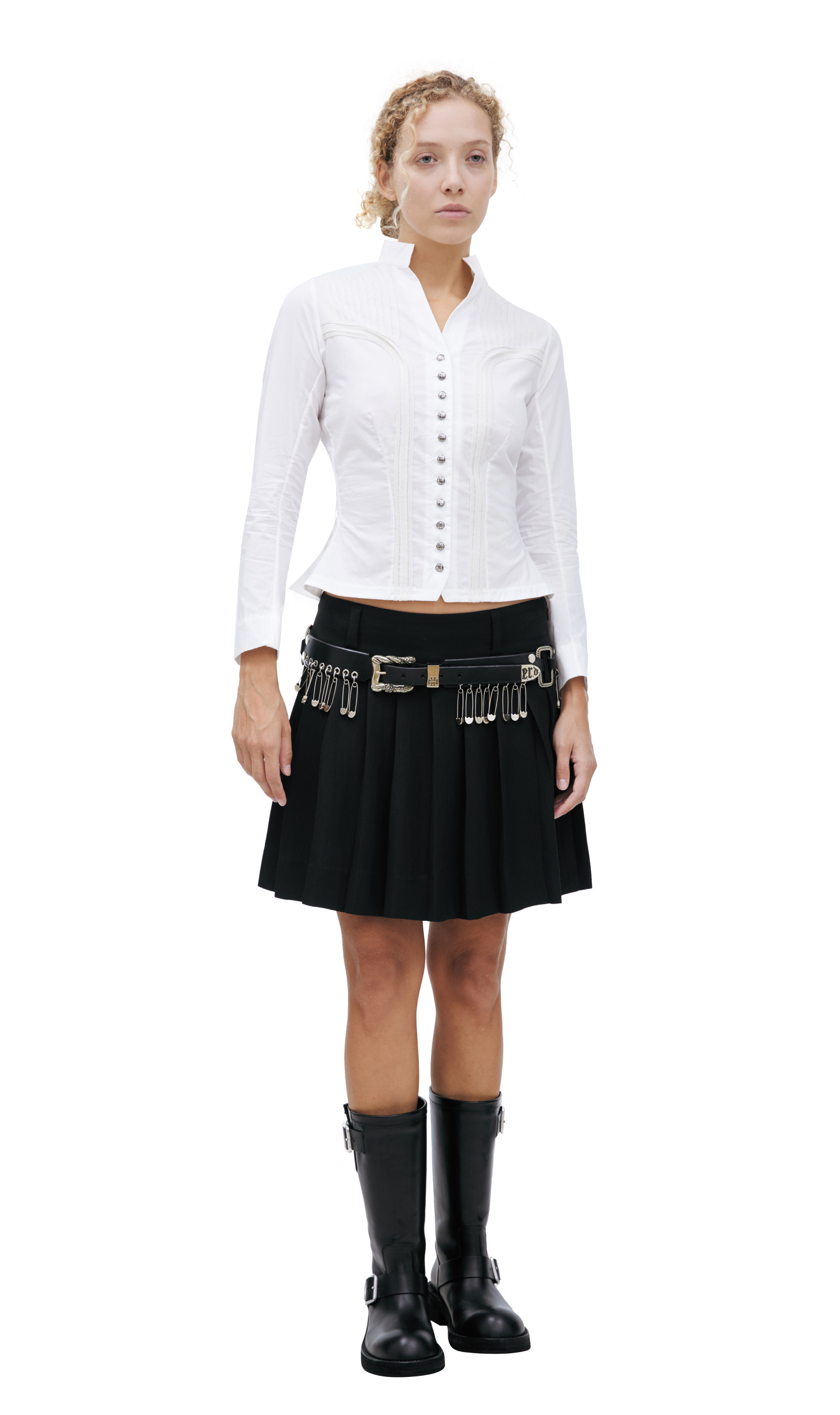 Enfants Riches Déprimés Blouse with a collar