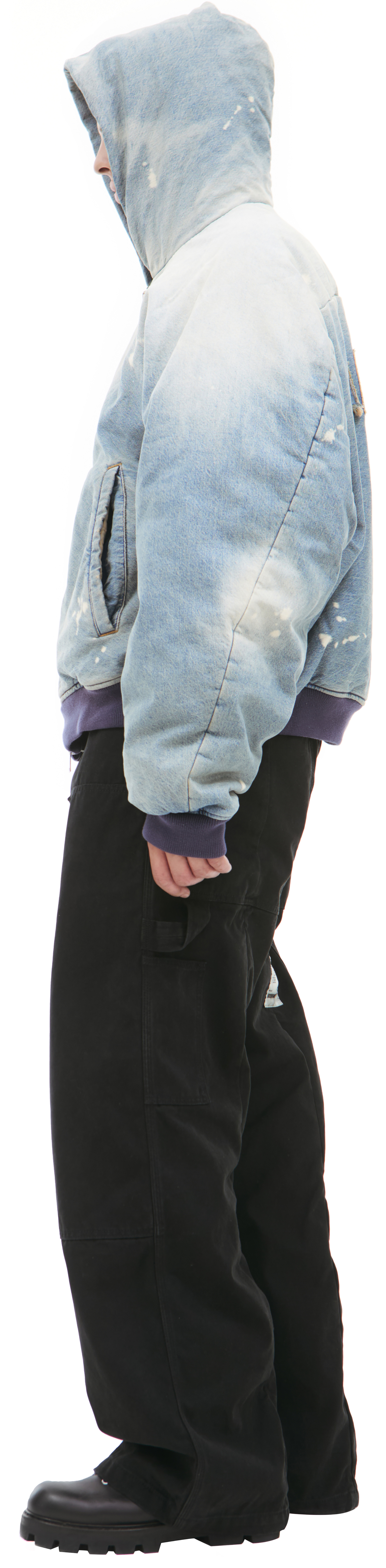 B1ARCHIVE Denim hooded jacket