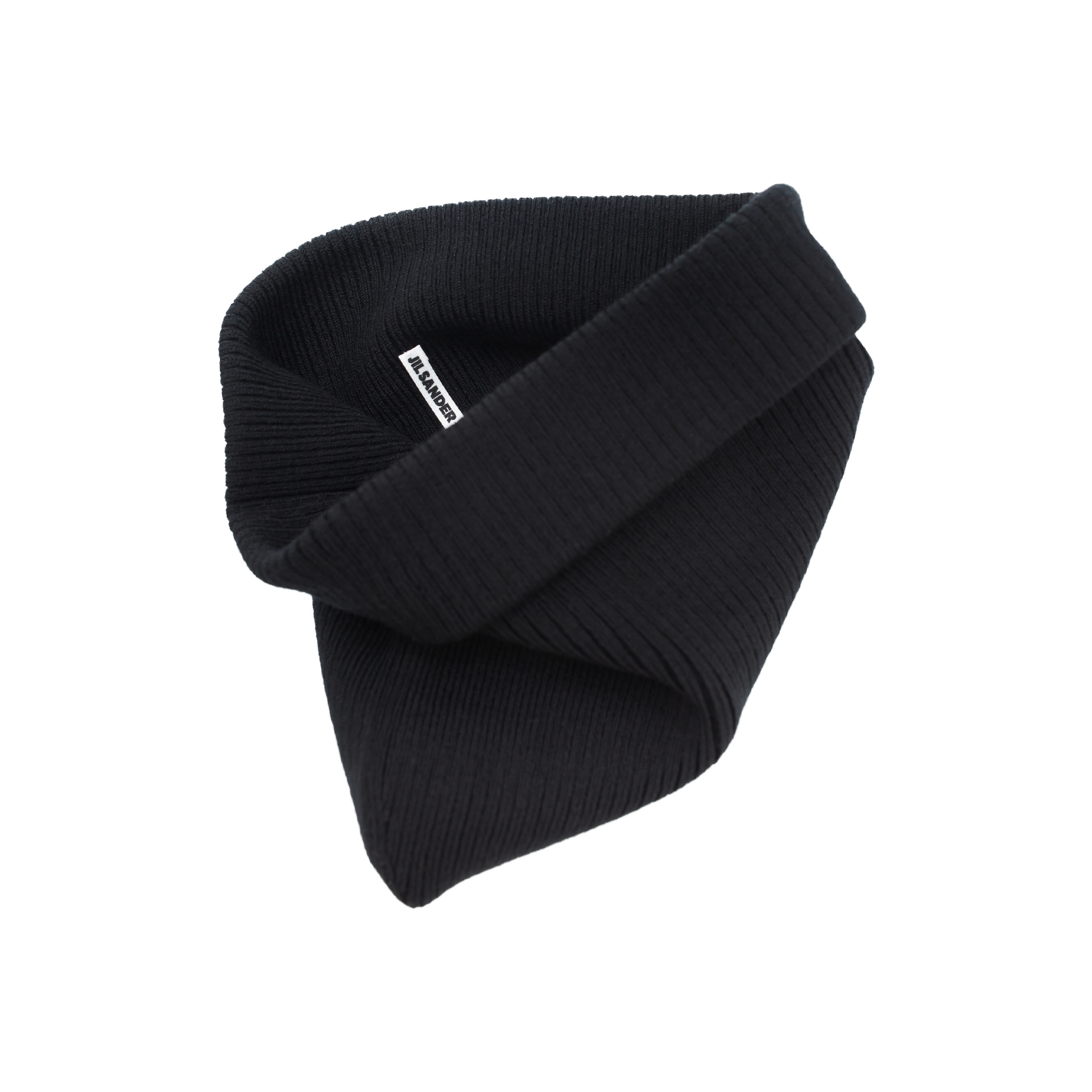 Jil Sander Black wool beanie