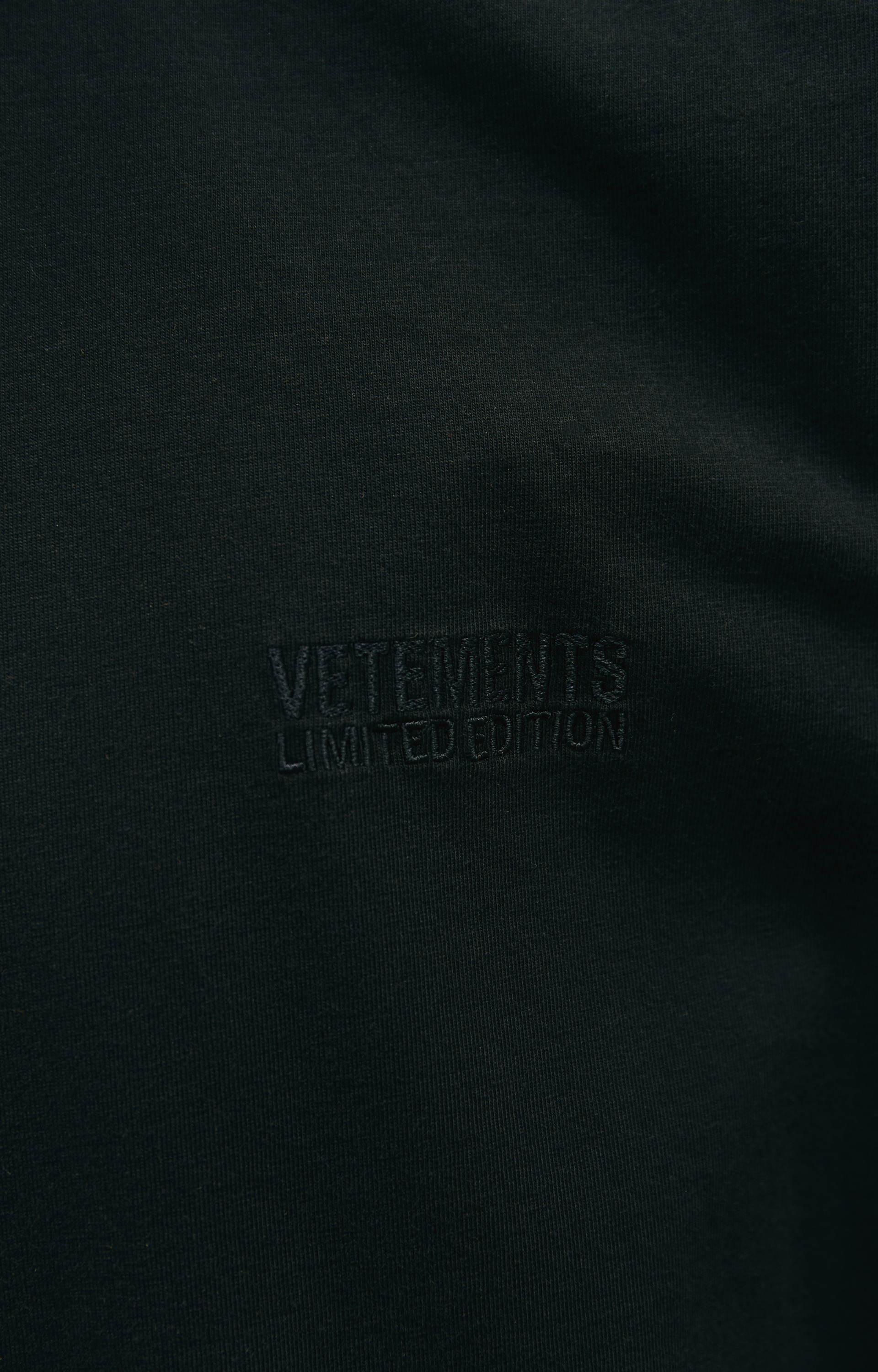 VETEMENTS Bleached effect t-shirt