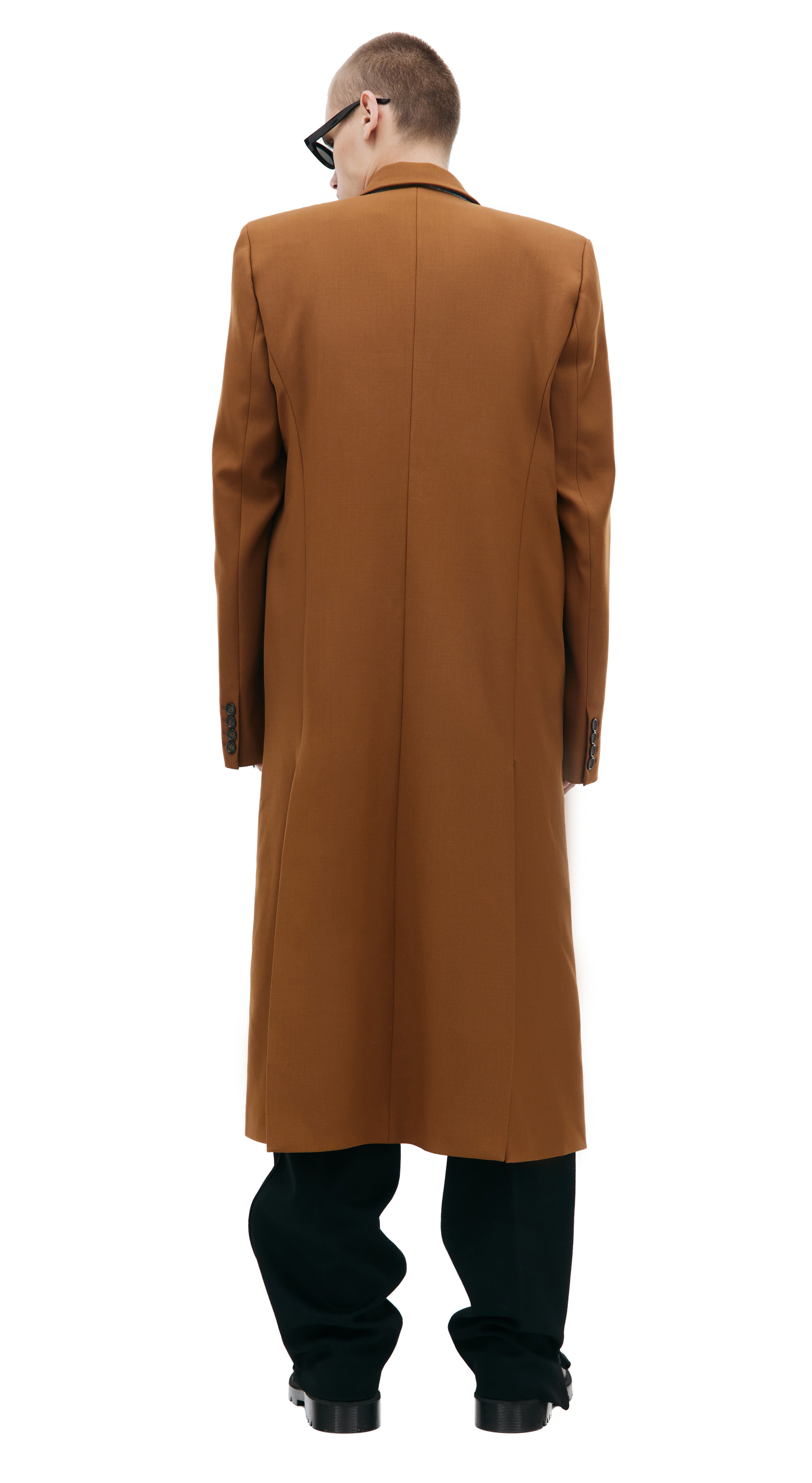 VTMNTS Brown wool coat