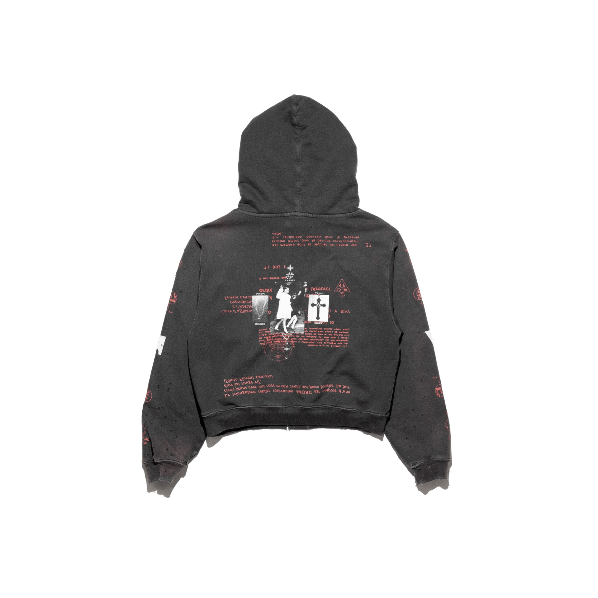 Enfants Riches Déprimés Dark grey prints hoodie
