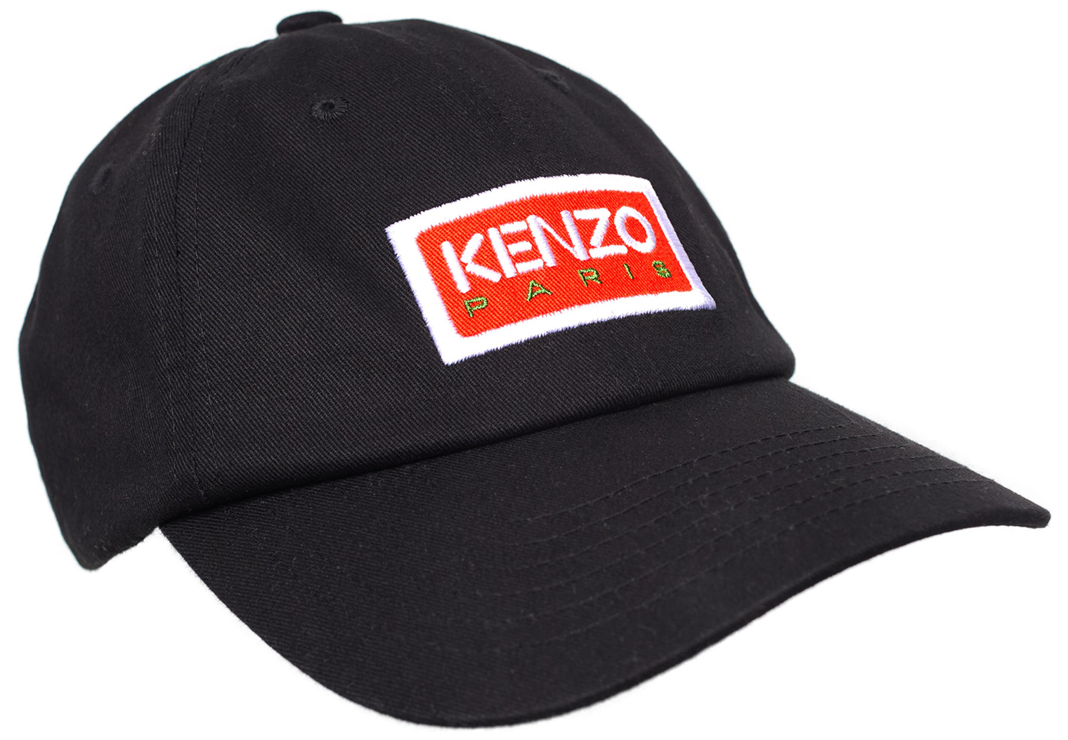 KENZO Black cap with logo