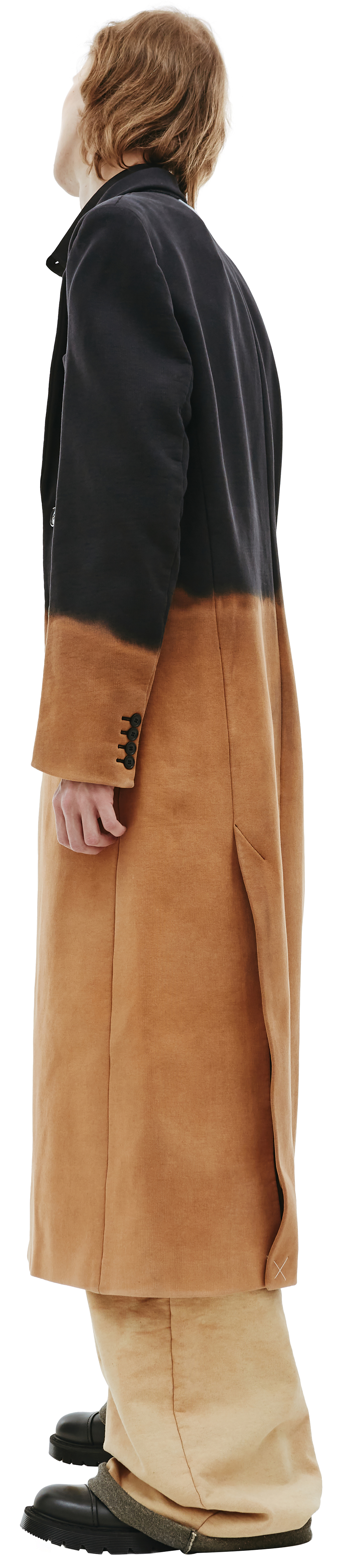 VETEMENTS Bleached long coat