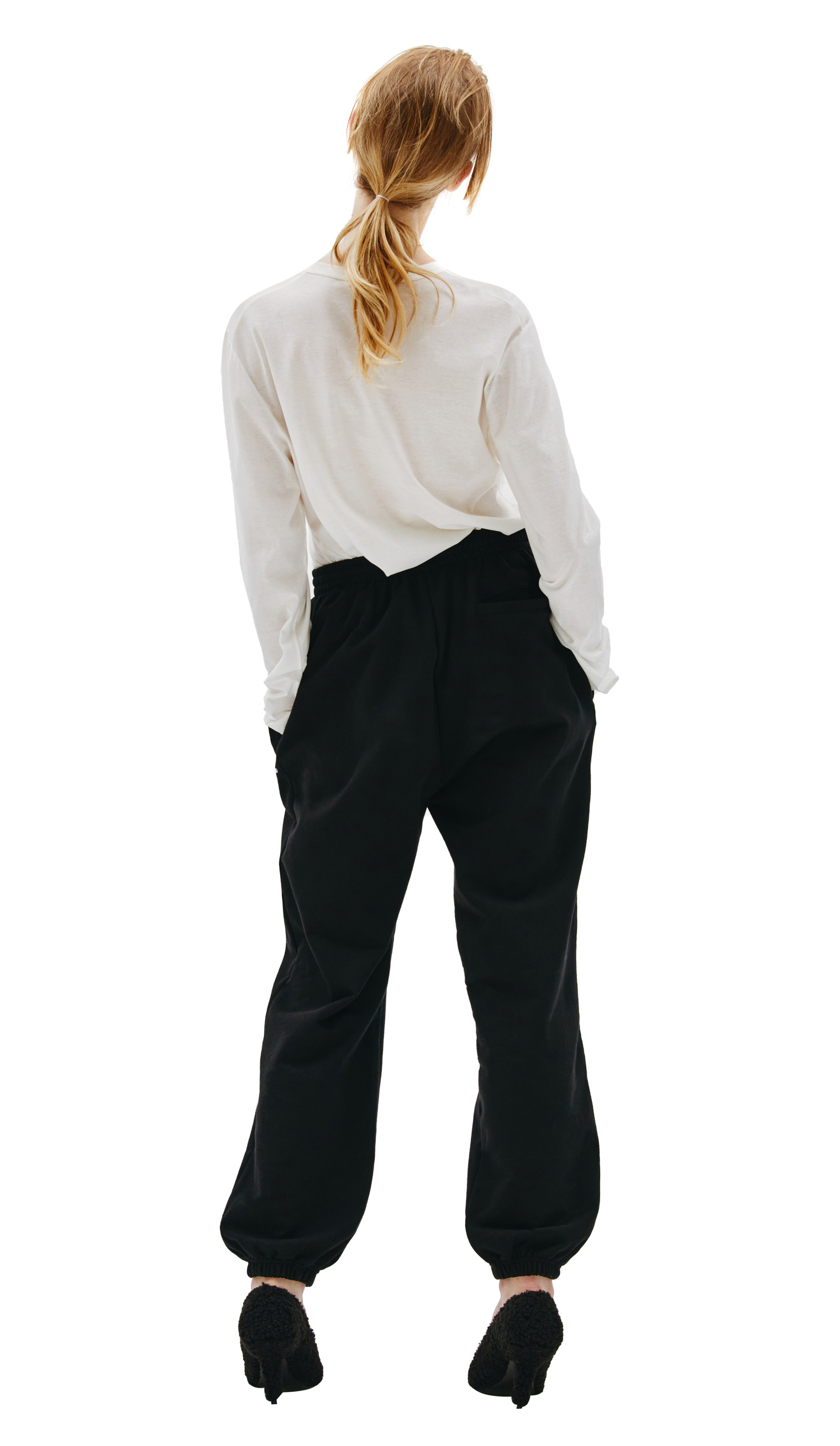 Balenciaga Black sweatpants with logo