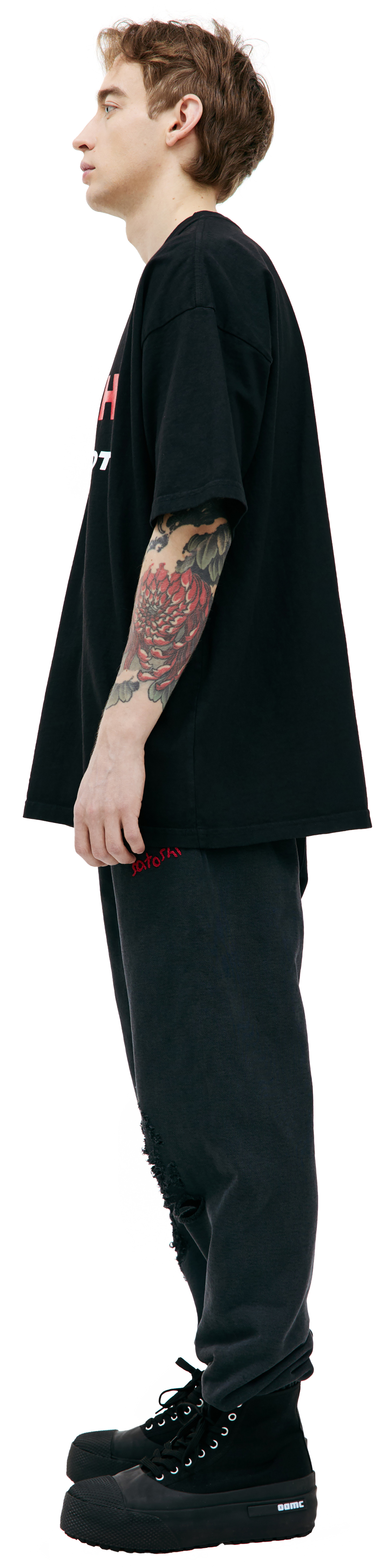 Satoshi Nakamoto Logo printed t-shirt