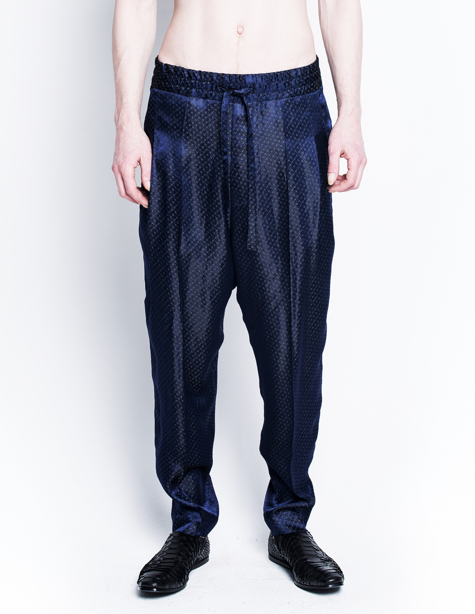 Haider Ackermann Jacquard trousers