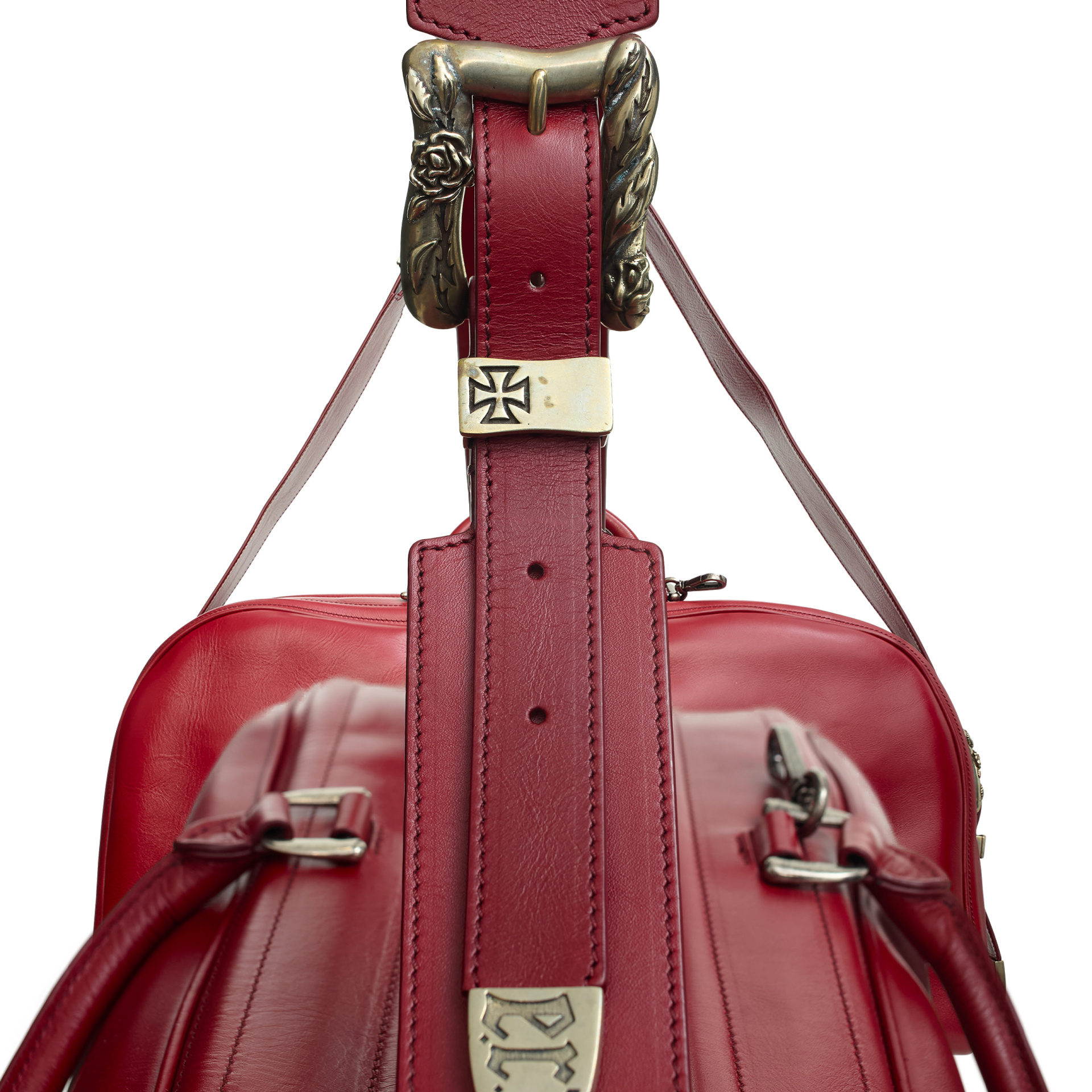 Enfants Riches Déprimés Belt strap weekender bag