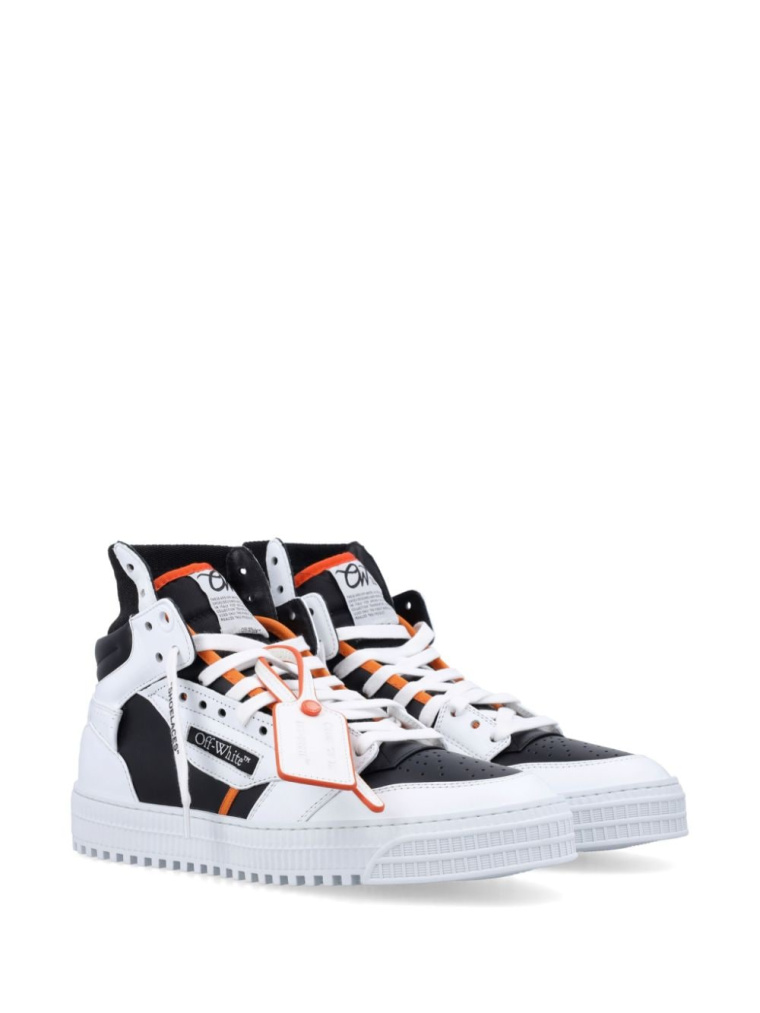 Off White 3.0 Off Court Calf Leather Sneakers