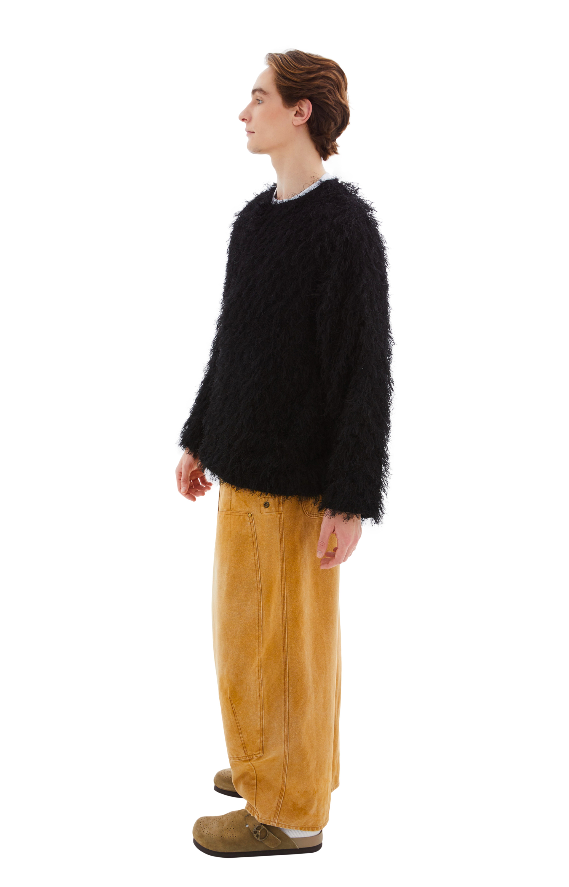 Needles Black cardigan with buttons